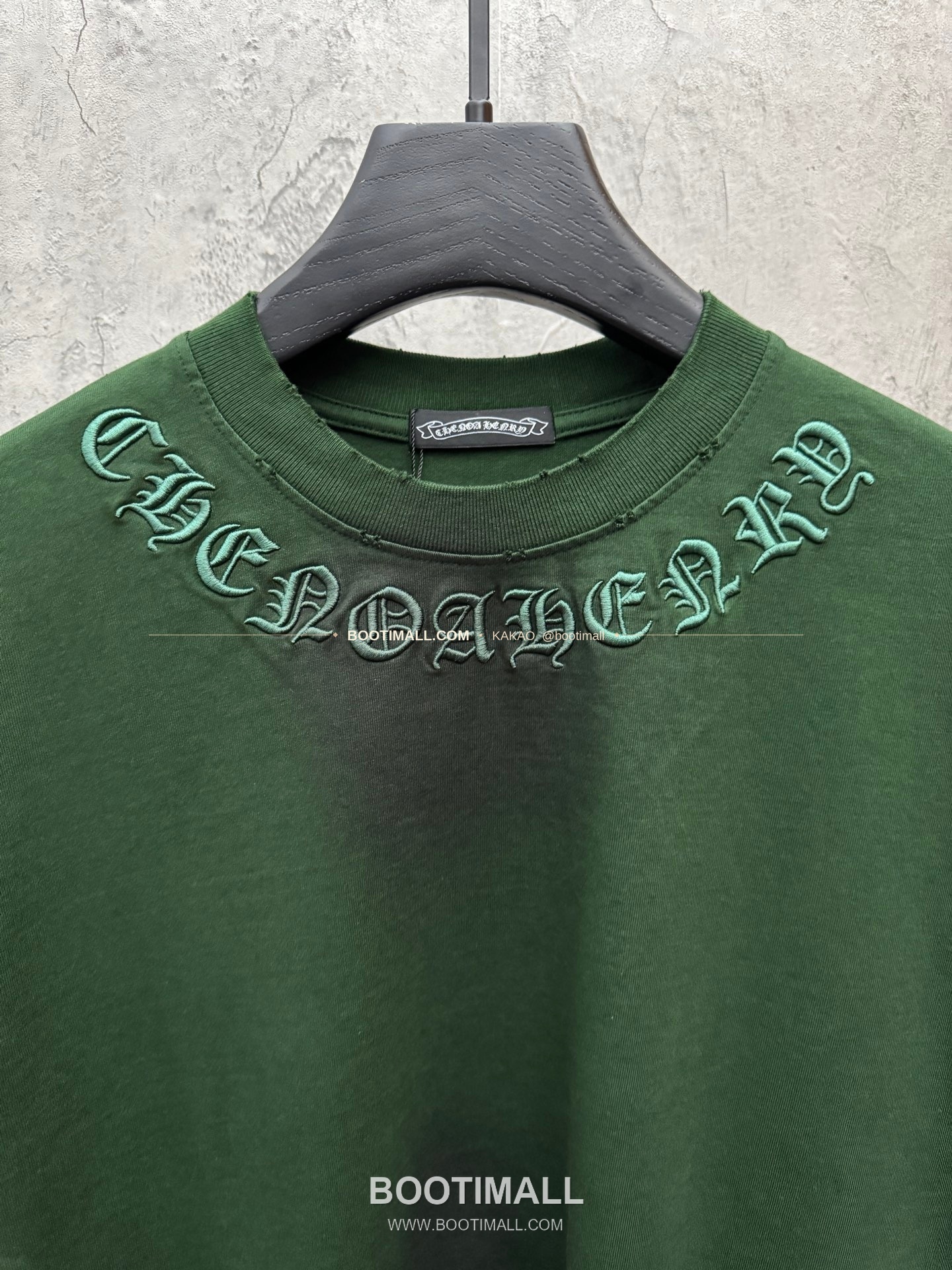 크롬하츠 2026SS 헤비코튼 패치자수 워시드 루즈핏 반팔 티셔츠 Chrome Hearts 2026 SS Heavy Cotton Patch Embroidery Washed Loose Fit Short Sleeve T-Shirt 5106 5