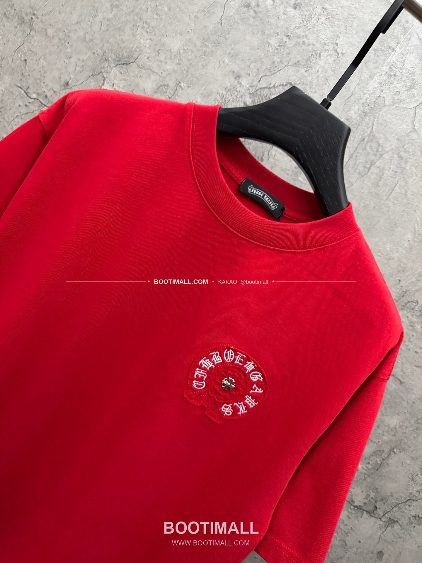 크롬하츠 2026SS 헤비코튼 패치자수 루즈핏 반팔 티셔츠 Chrome Hearts 2026 SS Heavy Cotton Patch Embroidery Loose Fit Short Sleeve T-Shirt 26-2023 3