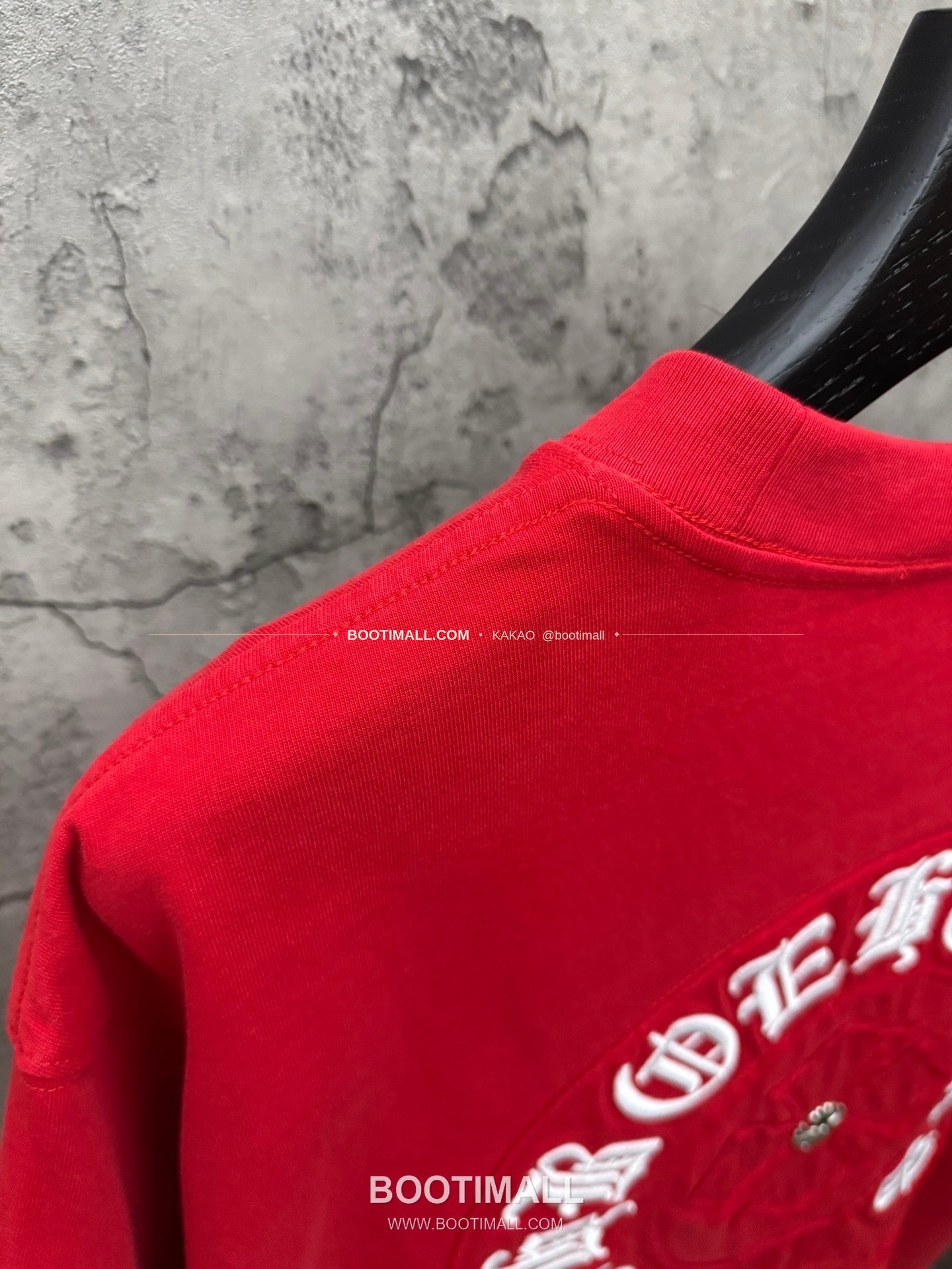 크롬하츠 2026SS 헤비코튼 패치자수 루즈핏 반팔 티셔츠 Chrome Hearts 2026 SS Heavy Cotton Patch Embroidery Loose Fit Short Sleeve T-Shirt 26-2023 9