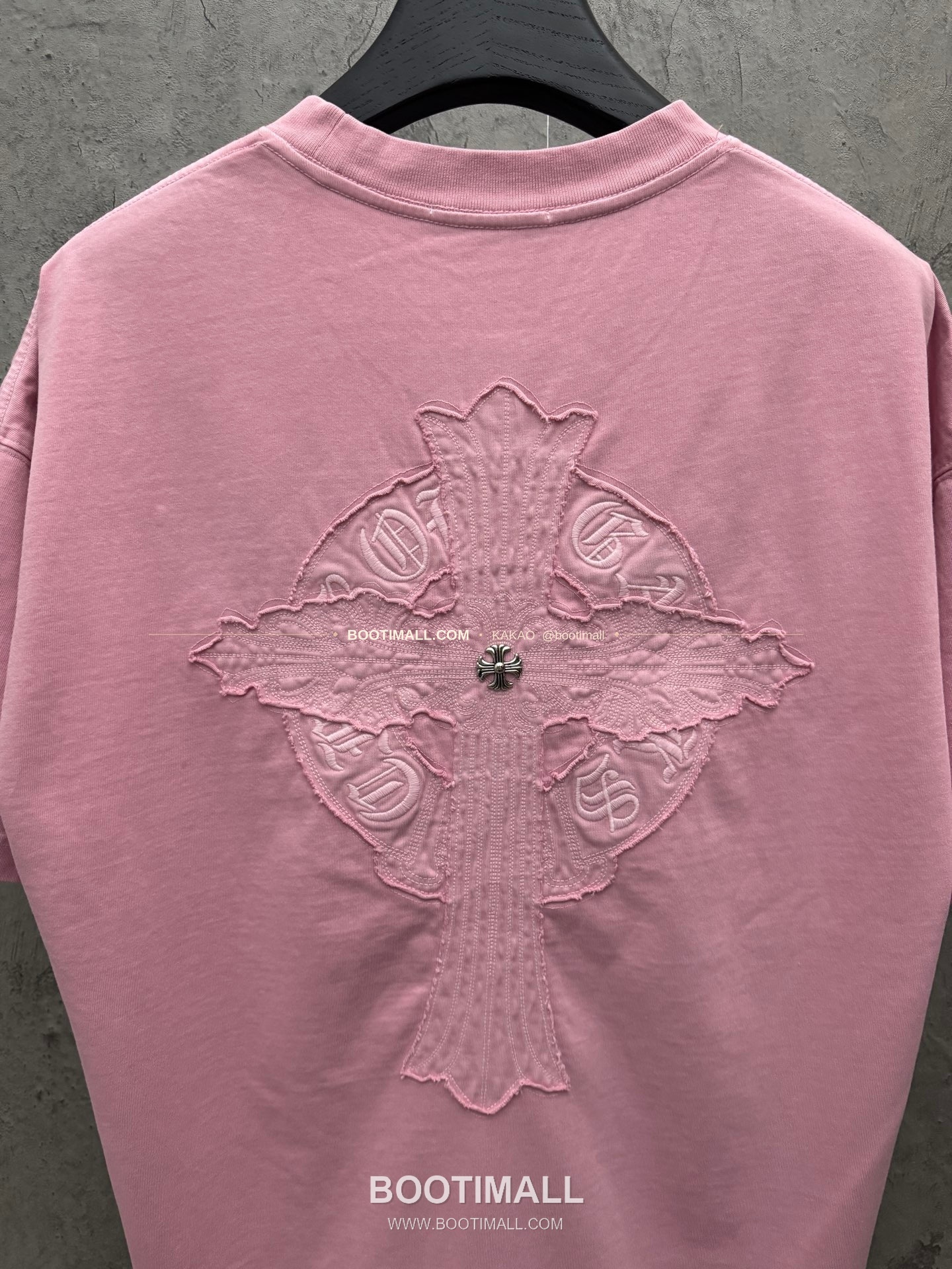 크롬하츠 2026SS 헤비코튼 패치자수 루즈핏 반팔 티셔츠 Chrome Hearts 2026 SS Heavy Cotton Patch Embroidery Loose Fit Short Sleeve T-Shirt 26-2006 7