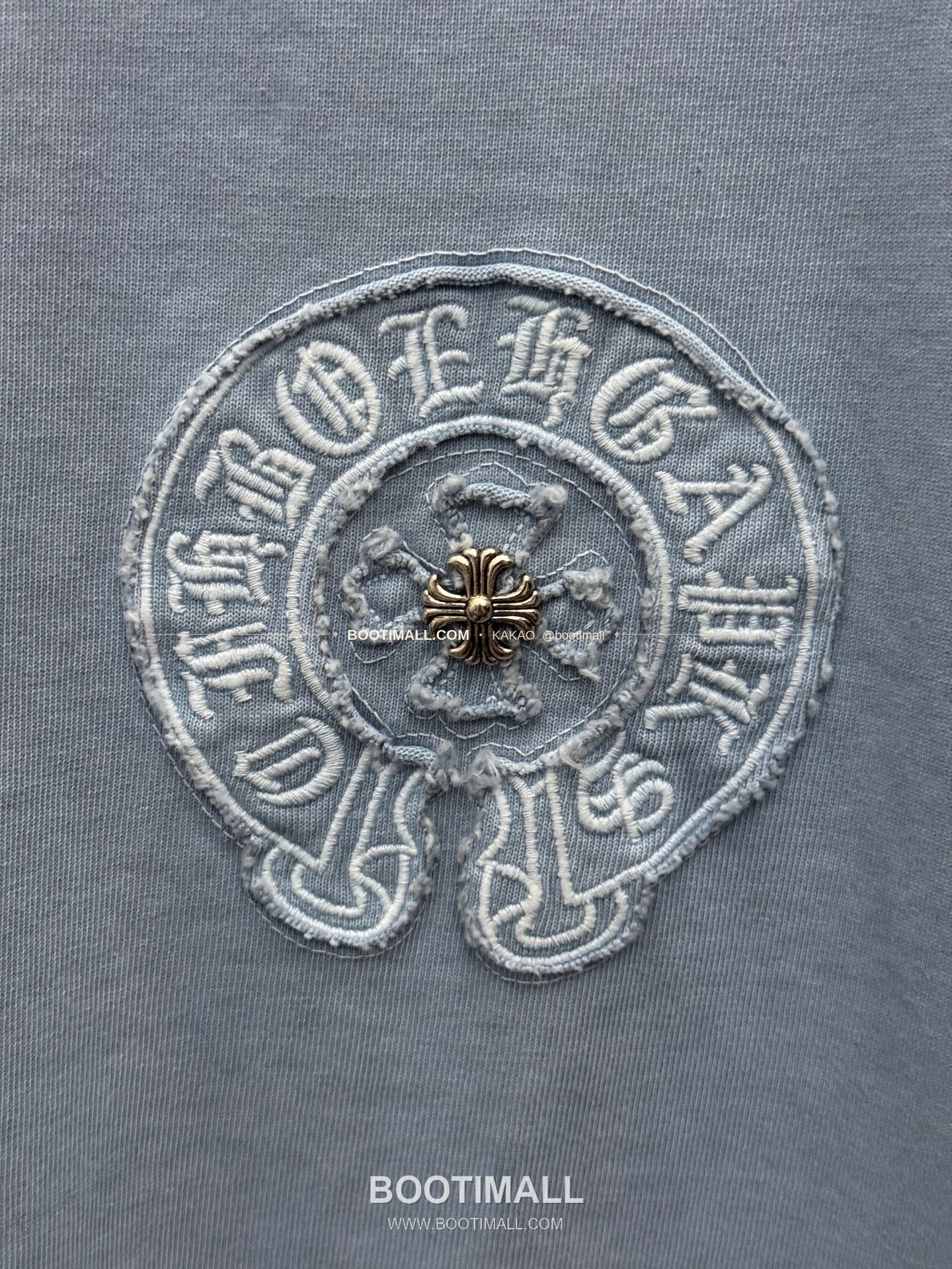 크롬하츠 2026SS 헤비코튼 패치자수 루즈핏 반팔 티셔츠 Chrome Hearts 2026 SS Heavy Cotton Patch Embroidery Loose Fit Short Sleeve T-Shirt 26-2006 6