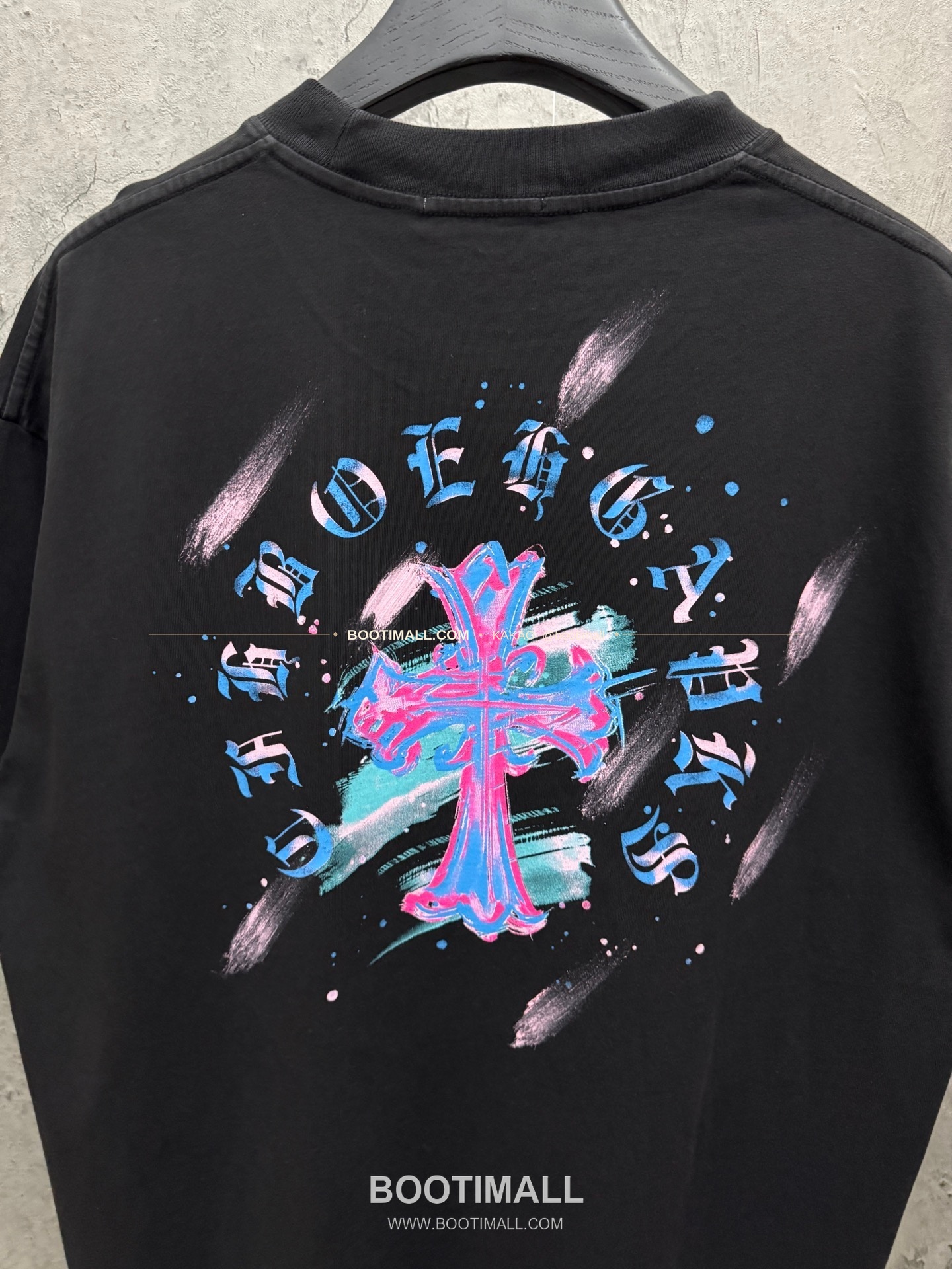 크롬하츠 2026SS 헤비코튼 페인팅프린트 루즈핏 반팔 티셔츠 Chrome Hearts 2026 SS Heavy Cotton Painting Print Loose Fit Short Sleeve T-Shirt 26-2066 7