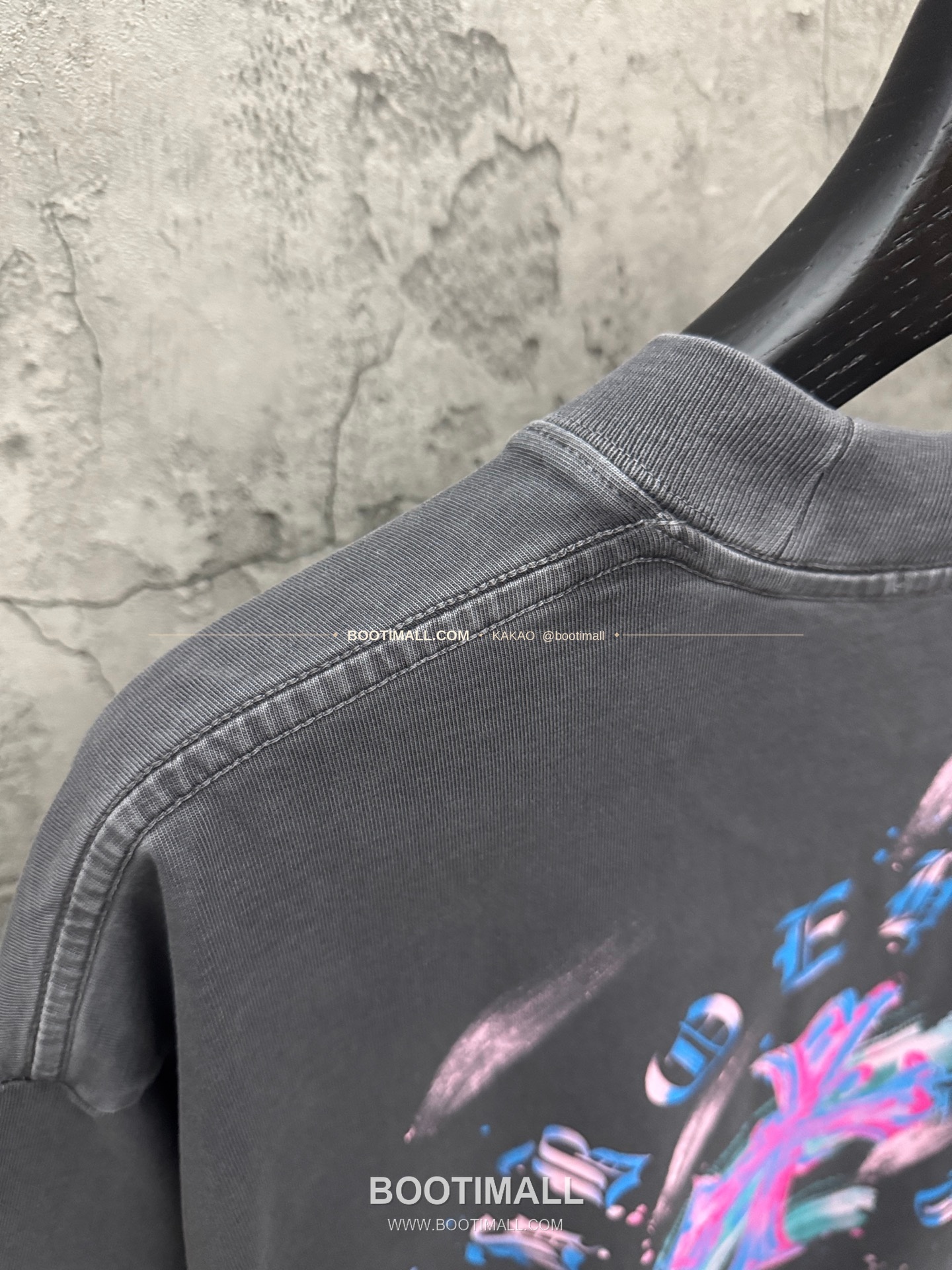 크롬하츠 2026SS 헤비코튼 페인팅프린트 루즈핏 반팔 티셔츠 Chrome Hearts 2026 SS Heavy Cotton Painting Print Loose Fit Short Sleeve T-Shirt 26-2066 9