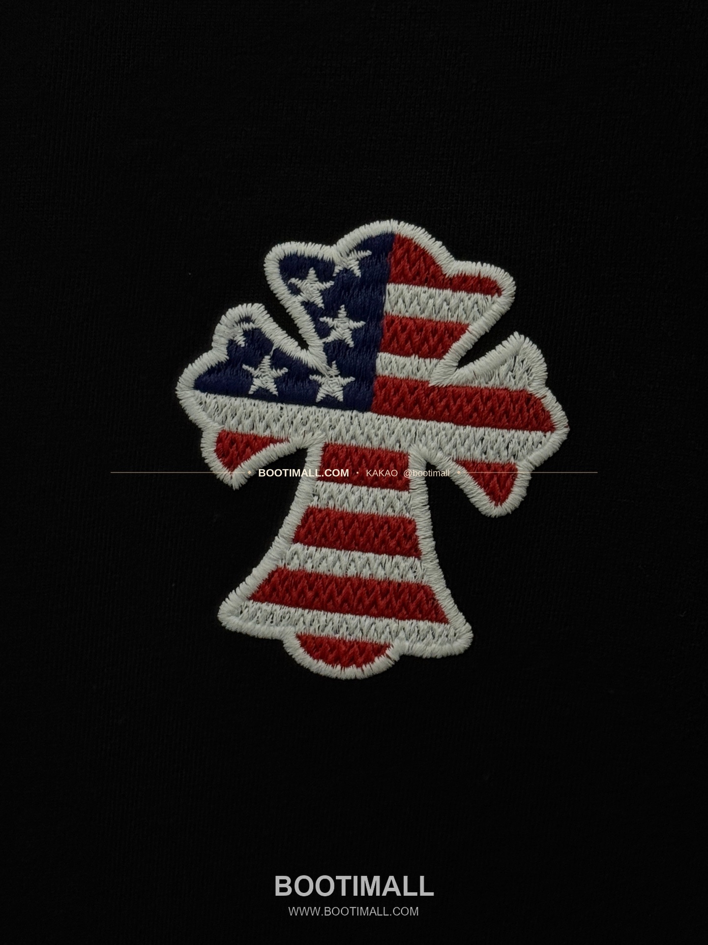 크롬하츠 2026SS 헤비코튼 3D홀자수 크로스 루즈핏 반팔 티셔츠 Chrome Hearts 2026 SS Heavy Cotton 3D Hollow Embroidery Cross Loose Fit Short Sleeve T-Shirt 9615 6