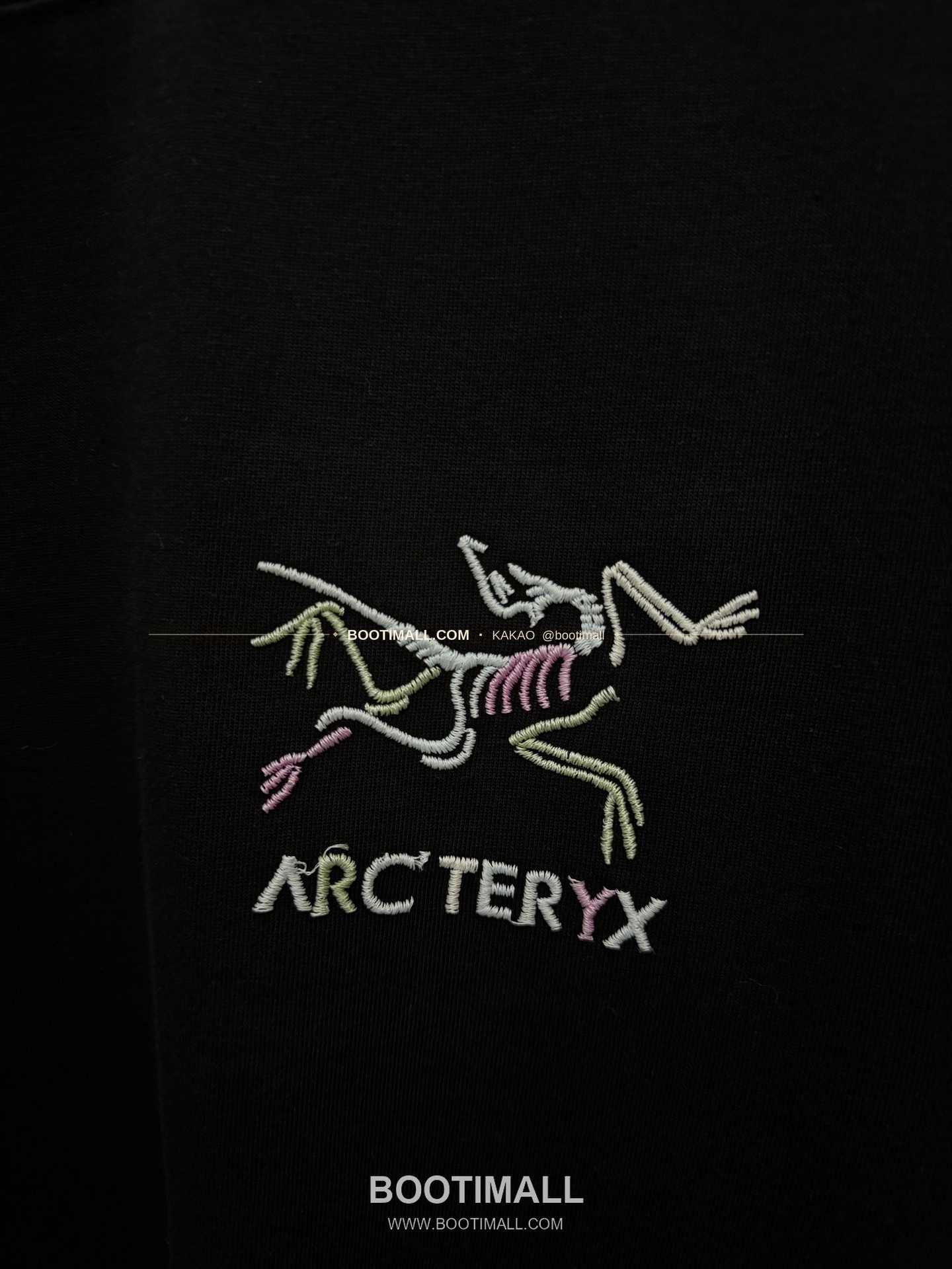 아크테릭스 2026SS 헤비코튼 UV변색 3D자수 루즈핏 반팔 티셔츠 Arc'teryx 2026 SS Heavy Cotton UV Color Changing 3D Embroidery Loose Fit Short Sleeve T-Shirt 9502 6