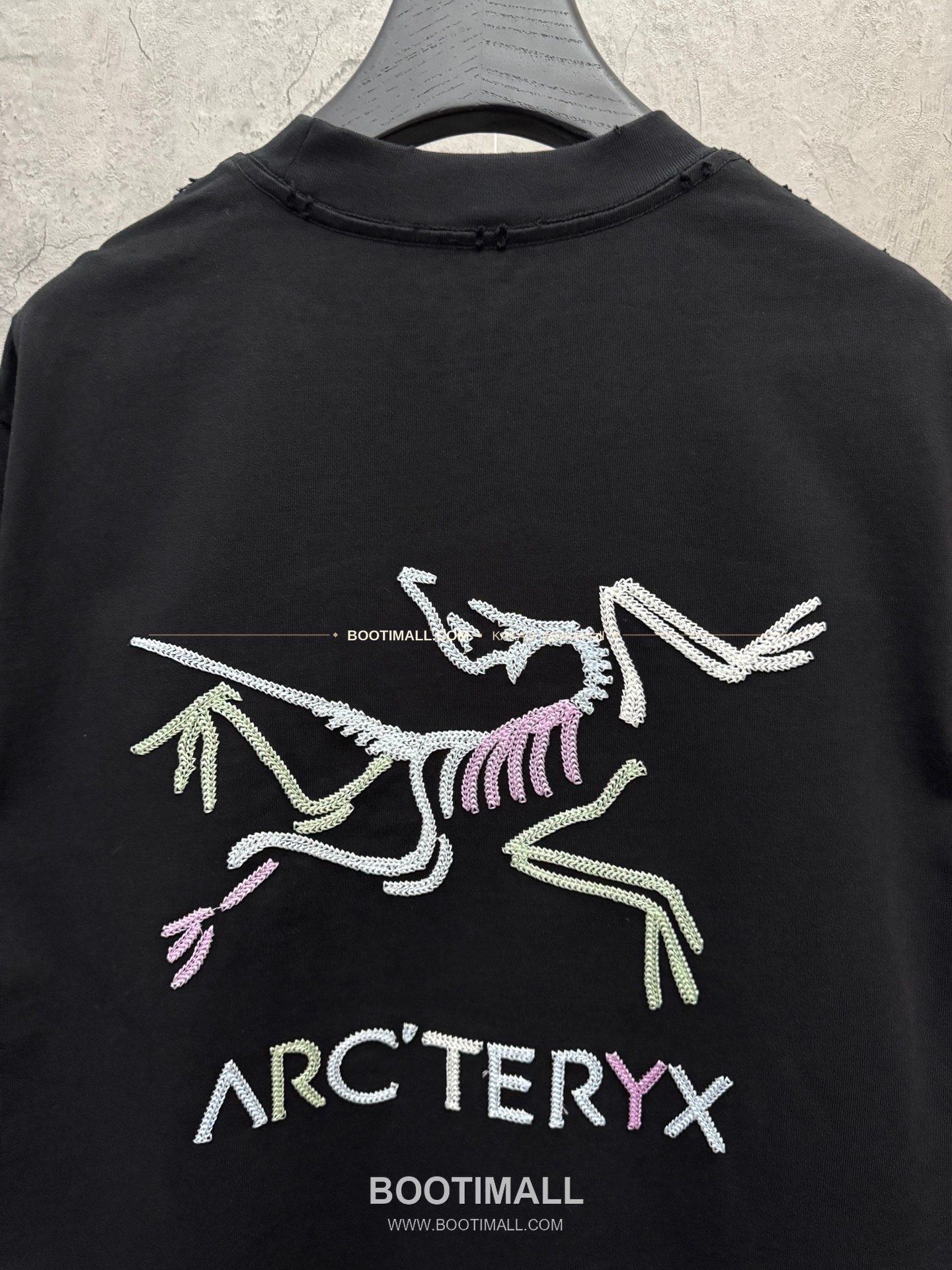 아크테릭스 2026SS 헤비코튼 UV변색 3D자수 루즈핏 반팔 티셔츠 Arc'teryx 2026 SS Heavy Cotton UV Color Changing 3D Embroidery Loose Fit Short Sleeve T-Shirt 9502 7