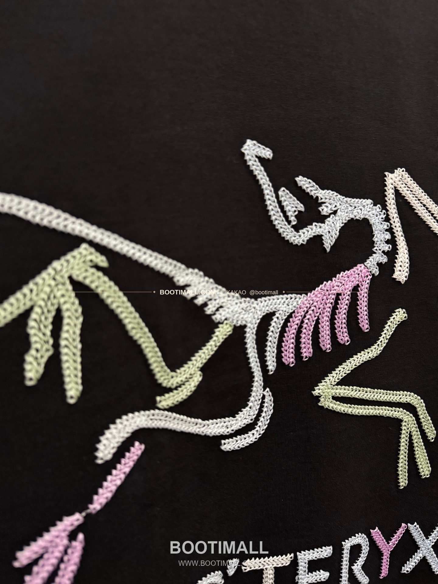 아크테릭스 2026SS 헤비코튼 UV변색 3D자수 루즈핏 반팔 티셔츠 Arc'teryx 2026 SS Heavy Cotton UV Color Changing 3D Embroidery Loose Fit Short Sleeve T-Shirt 9502 8