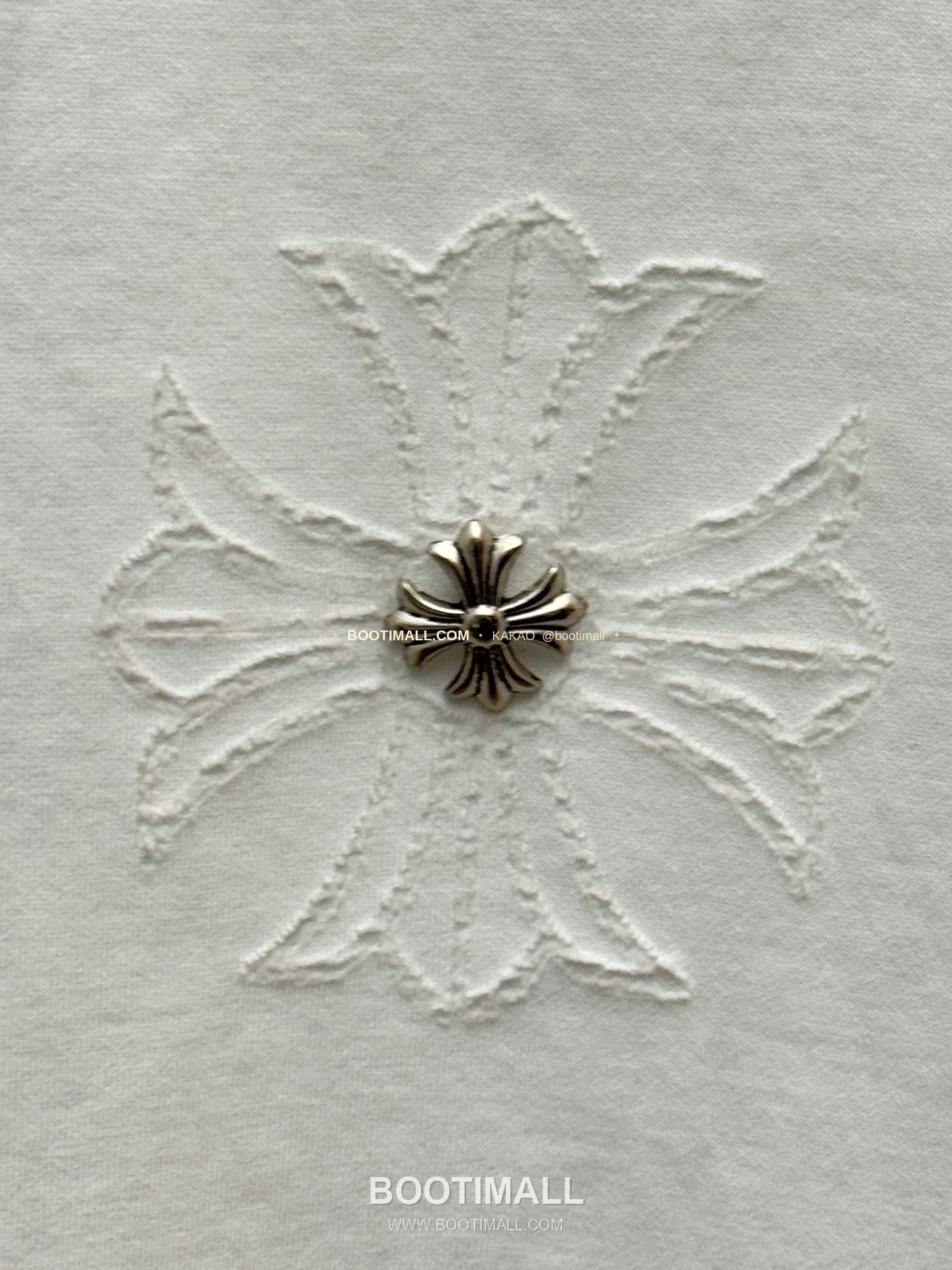 크롬하츠 2026SS 헤비코튼 번아웃가공 호스슈자수 루즈핏 반팔 티셔츠 Chrome Hearts 2026 SS Heavy Cotton Burnout Finish Horseshoe Embroidery Loose Fit Short Sleeve T-Shirt 9608 6