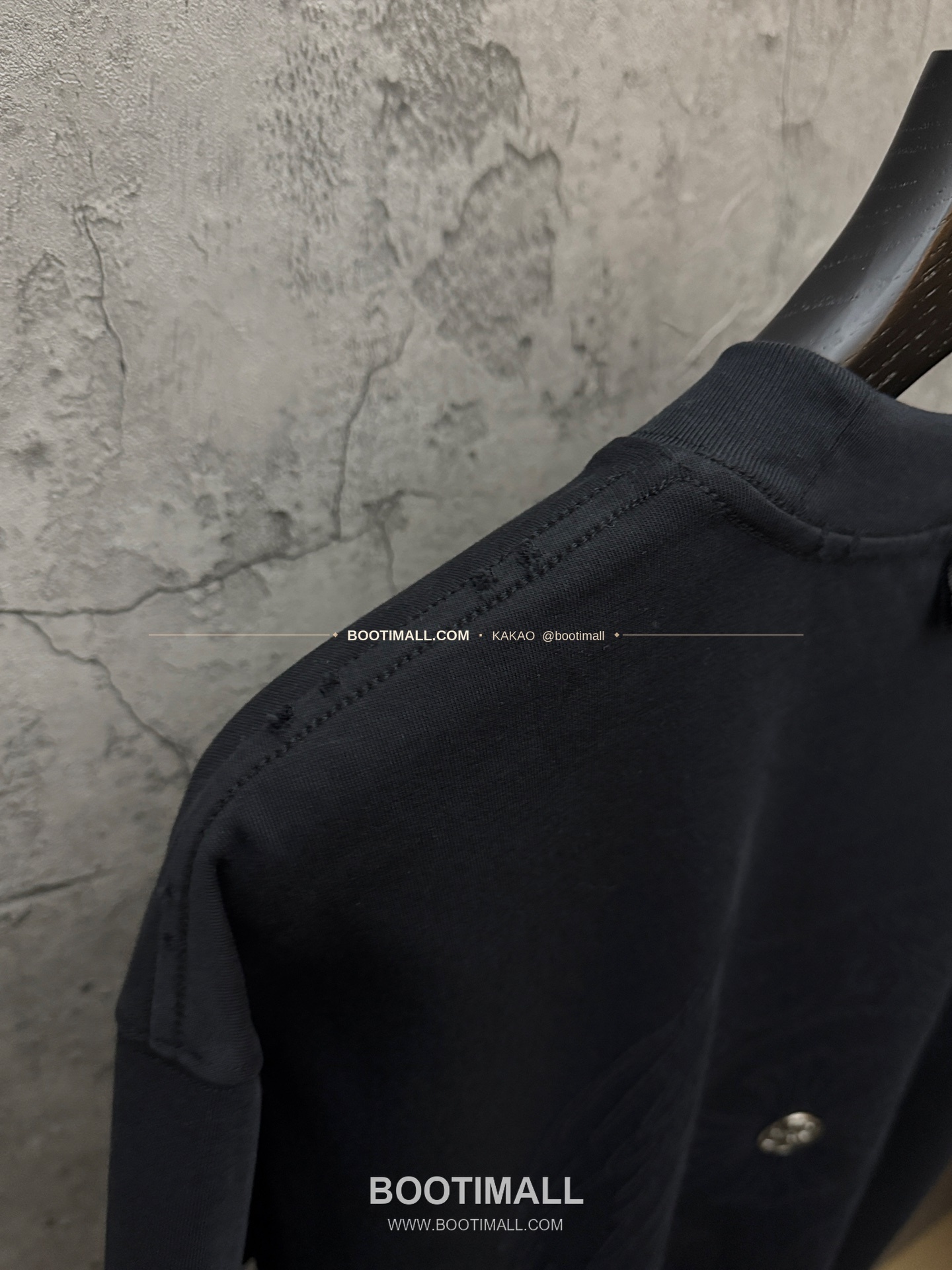 크롬하츠 2026SS 헤비코튼 번아웃가공 호스슈자수 루즈핏 반팔 티셔츠 Chrome Hearts 2026 SS Heavy Cotton Burnout Finish Horseshoe Embroidery Loose Fit Short Sleeve T-Shirt 9608 9