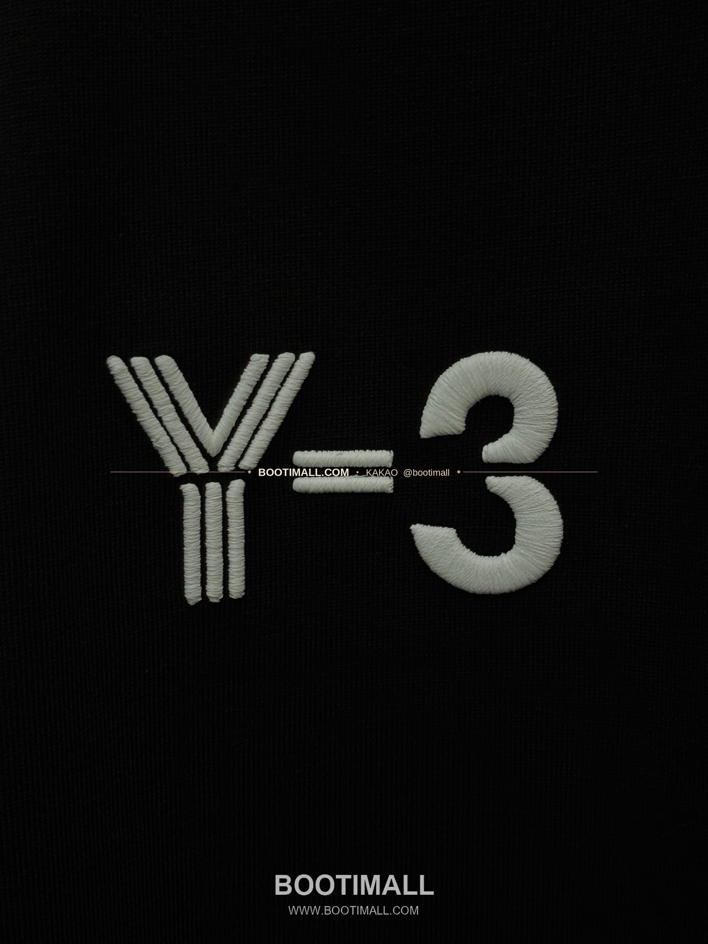 Y-3 2026SS 헤비코튼 3D홀자수 루즈핏 반팔 티셔츠 Y-3 2026 SS Heavy Cotton 3D Hollow Embroidery Loose Fit Short Sleeve T-Shirt 8202 7