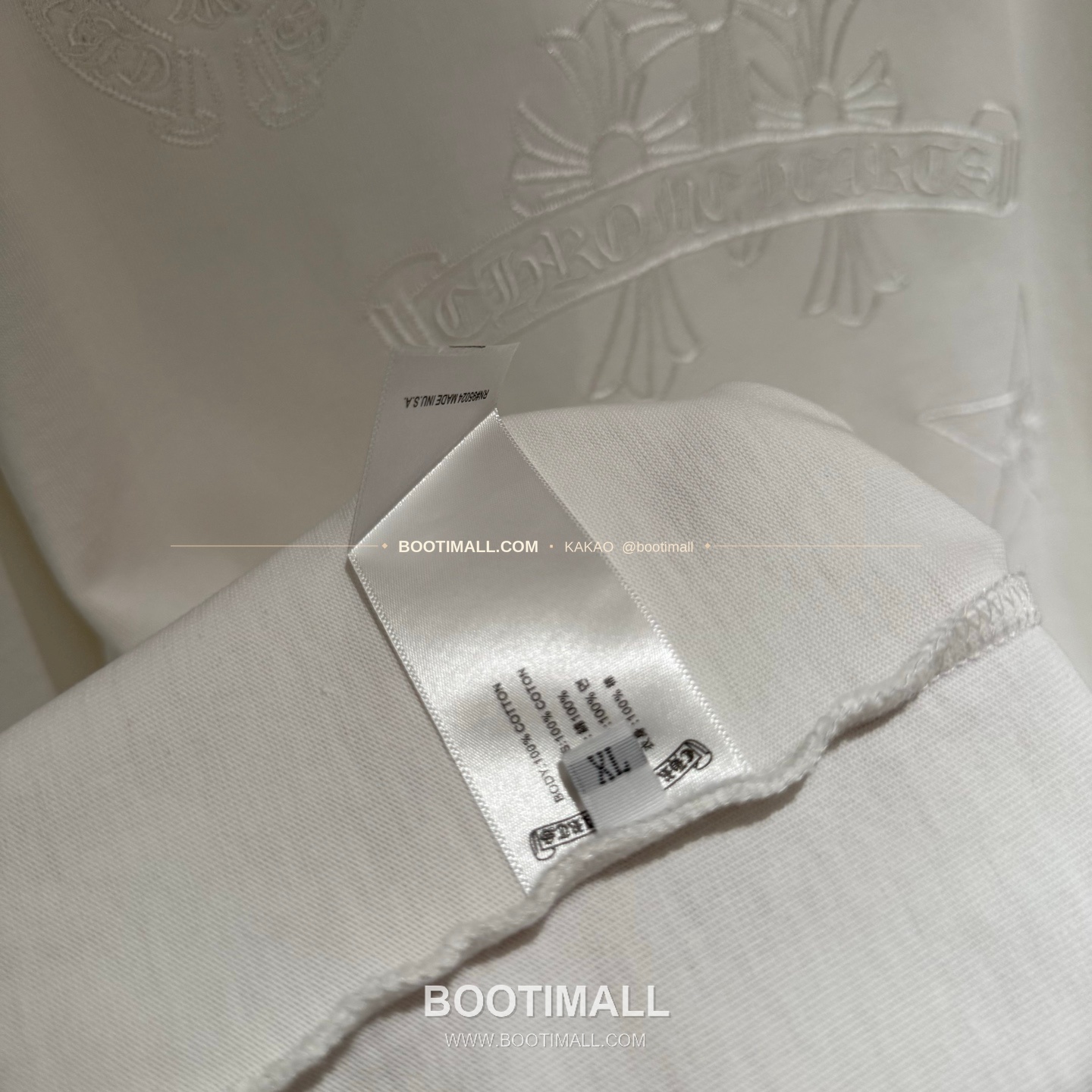 크롬하츠 헤비코튼 자수 디스트로이드 루즈핏 블랙 반팔 티셔츠 Chrome Hearts Heavy Cotton Embroidered Distressed Loose Fit Black T-Shirt K213 8