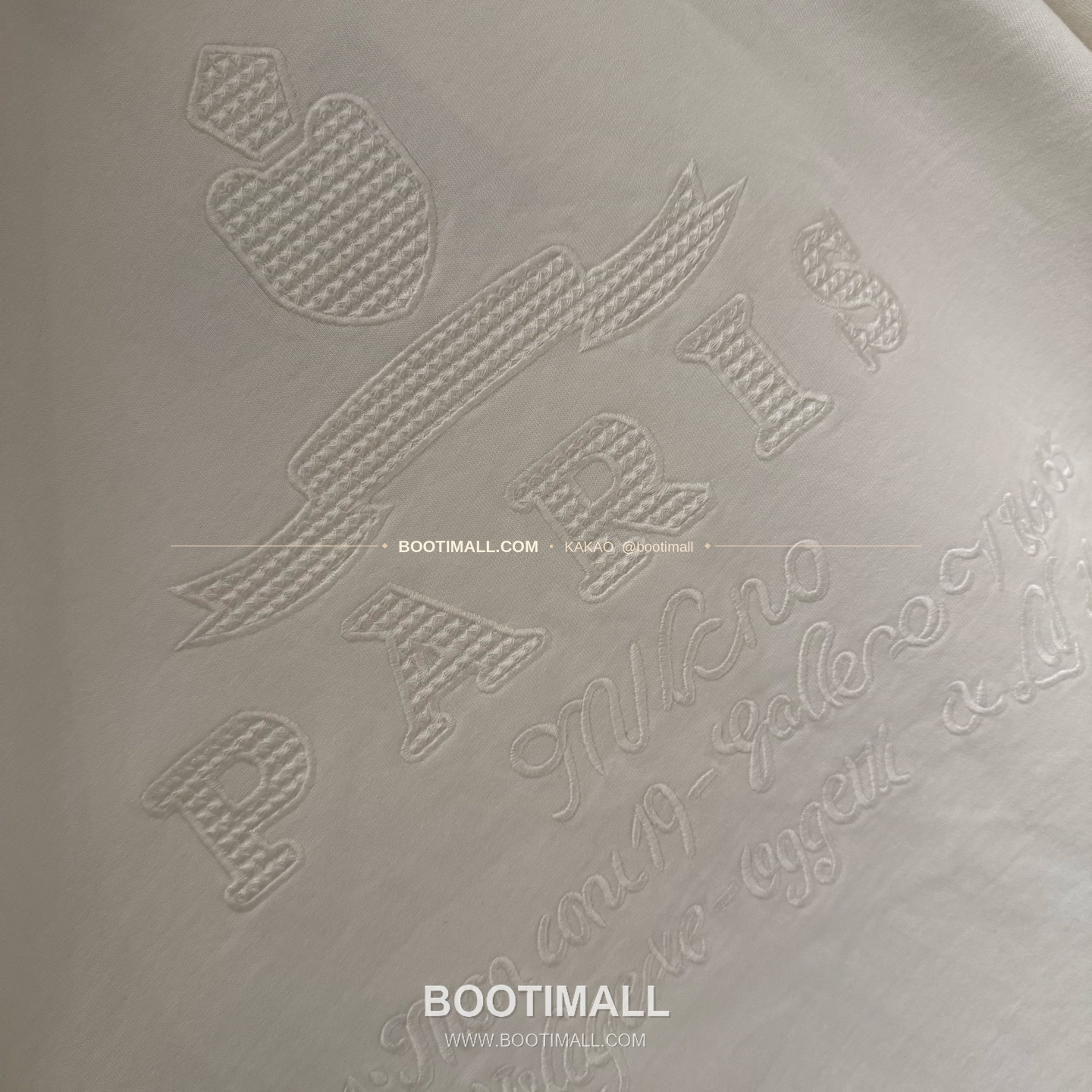 프라다 2026SS 헤비코튼 입체자수 아플리케 루즈핏 블랙 반팔 티셔츠 Prada 2026 SS Heavy Cotton Embroidered Applique Loose Fit Black T-Shirt K211 7