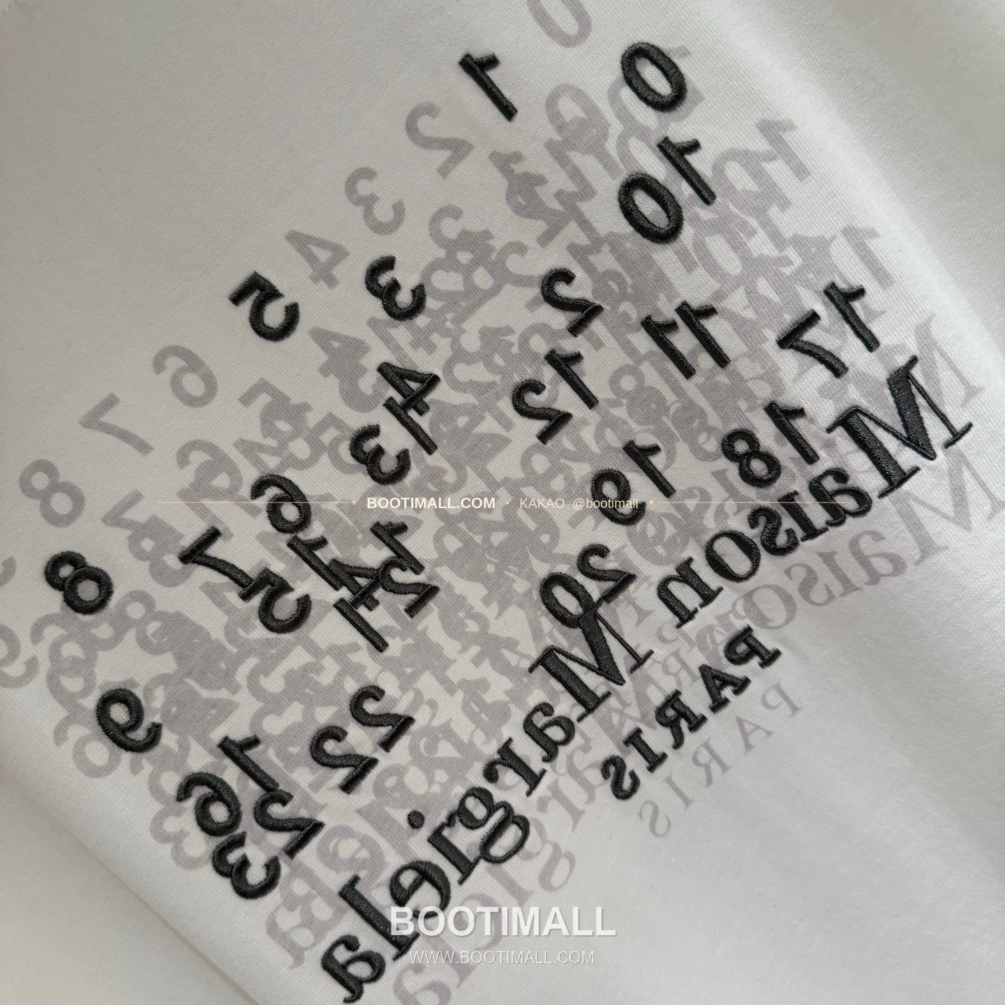 메종마르지엘라 MM6 2026SS 헤비코튼 디스트로이드 루즈핏 블랙 반팔 티셔츠 Maison Margiela MM6 2026 SS Heavy Cotton Distressed Loose Fit Black T-Shirt K232 6