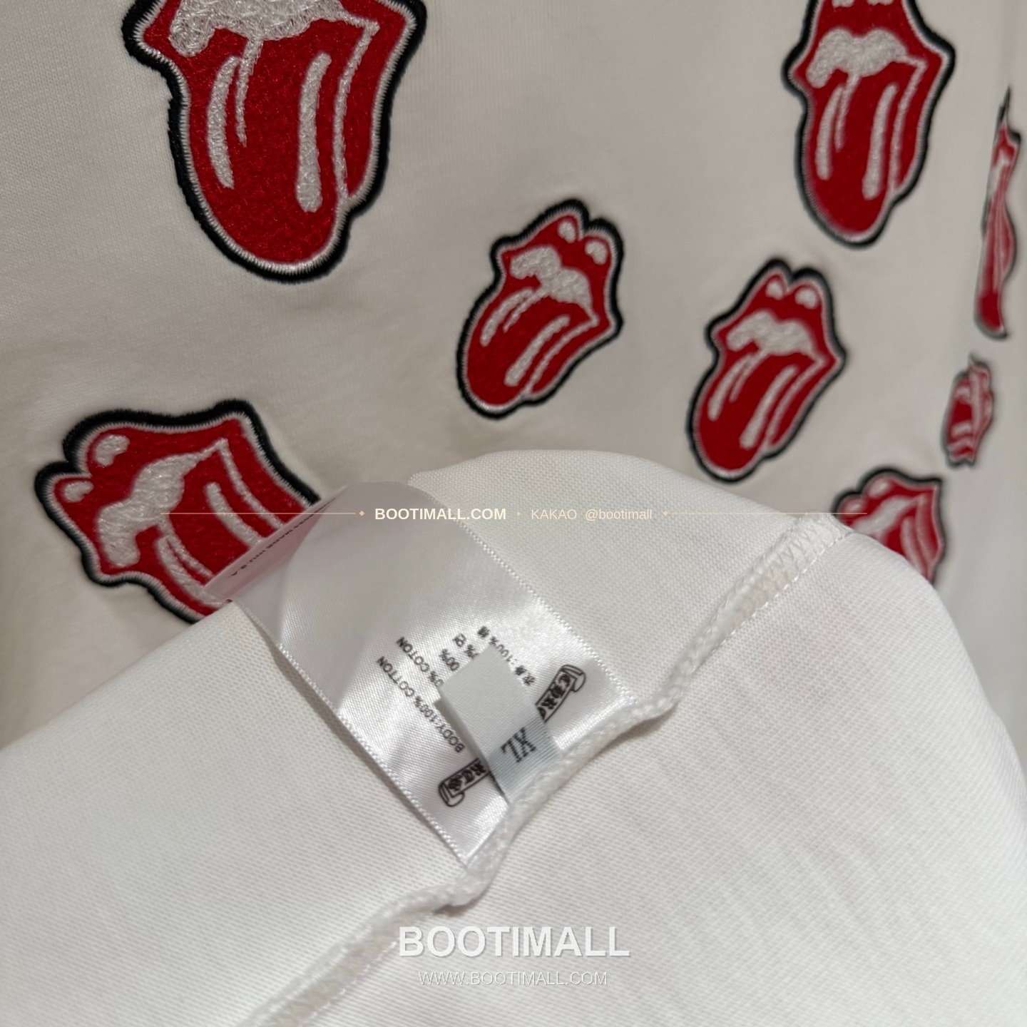 크롬하츠 2026SS 헤비코튼 자수 디스트로이드 루즈핏 블랙 반팔 티셔츠 Chrome Hearts 2026 SS Heavy Cotton Embroidered Distressed Loose Fit Black T-Shirt K241 8