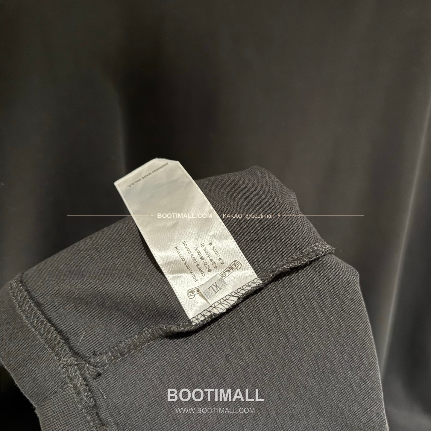 크롬하츠 2026SS 헤비코튼 자수 디스트로이드 루즈핏 블랙 반팔 티셔츠 Chrome Hearts 2026 SS Heavy Cotton Embroidered Distressed Loose Fit Black T-Shirt K235 8