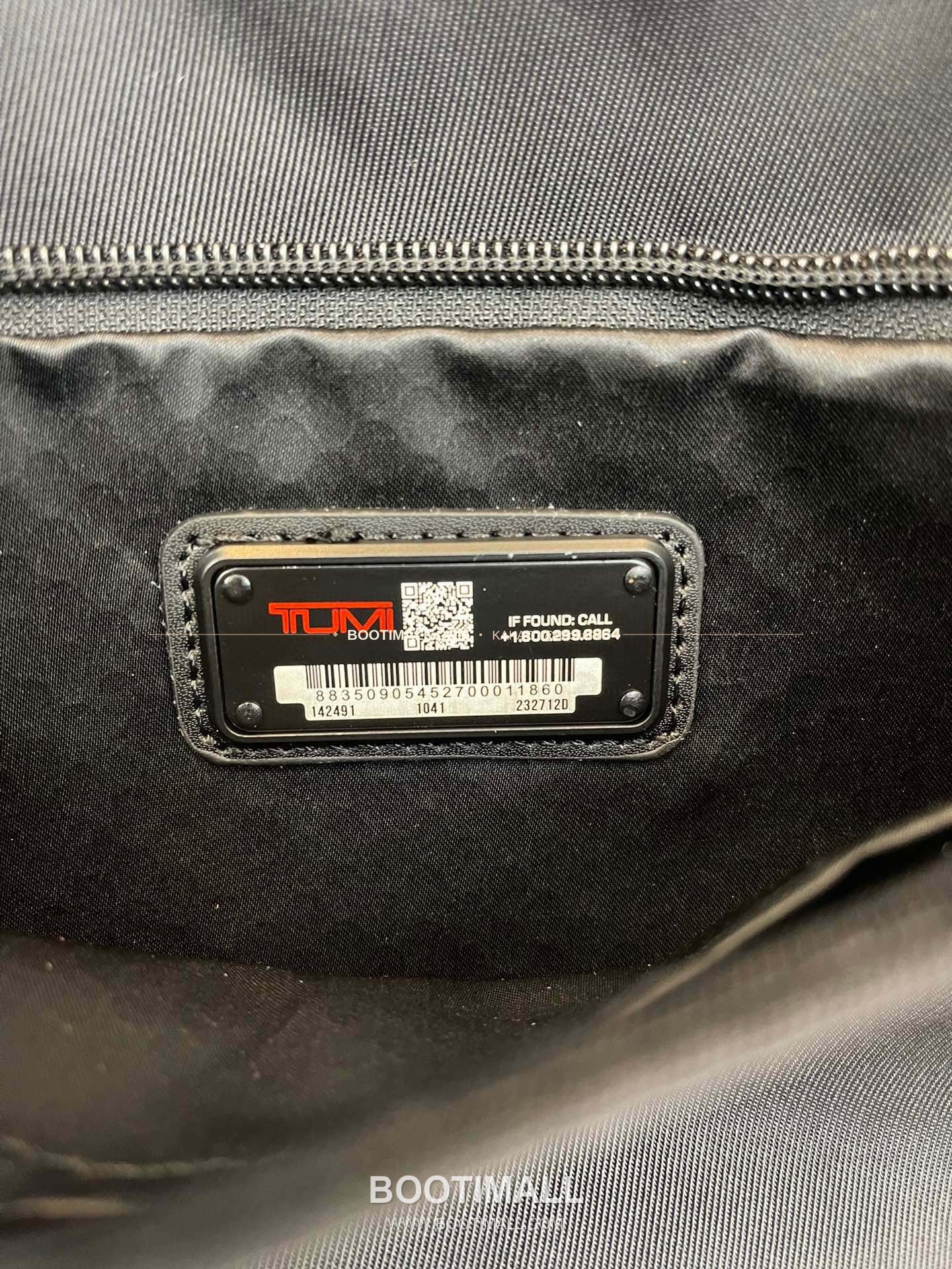 투미 알파브라보 나일론 멀티포켓 블랙 토트백 Tumi Alpha Bravo Nylon Multi Pocket Black Tote Bag 44cm 9