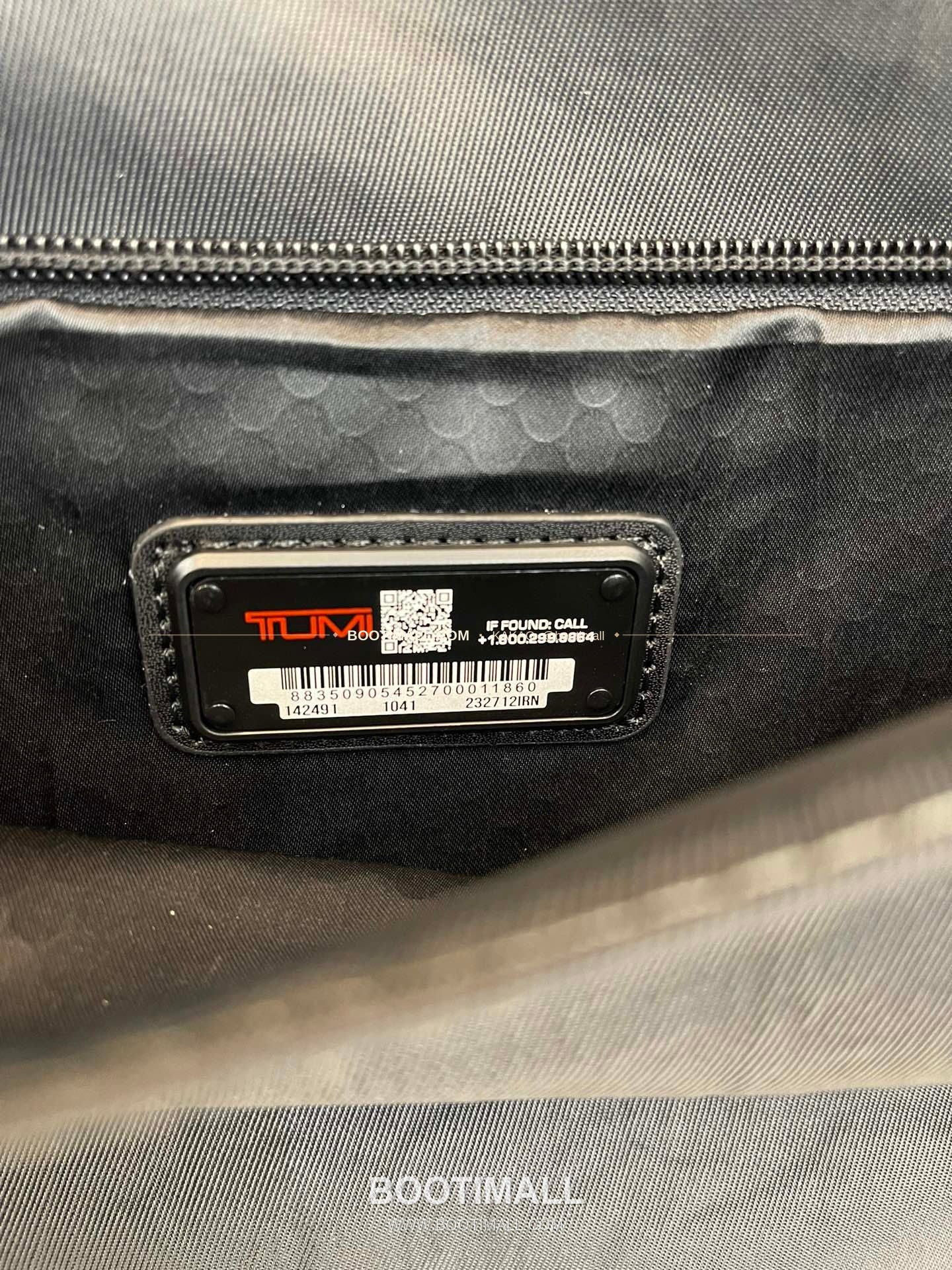 투미 알파브라보 나일론 멀티포켓 블랙 토트백 Tumi Alpha Bravo Nylon Multi Pocket Black Tote Bag 44cm 9
