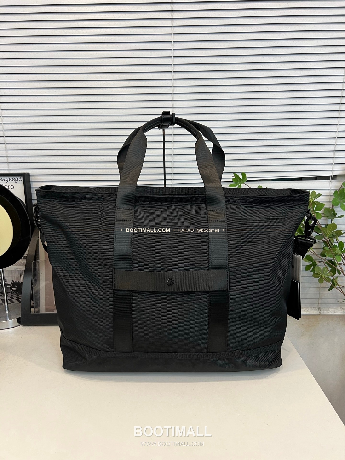 투미 알파 FXT 탄도나일론 확장형 블랙 토트백 Tumi Alpha FXT Ballistic Nylon Expandable Black Tote Bag 47cm 2