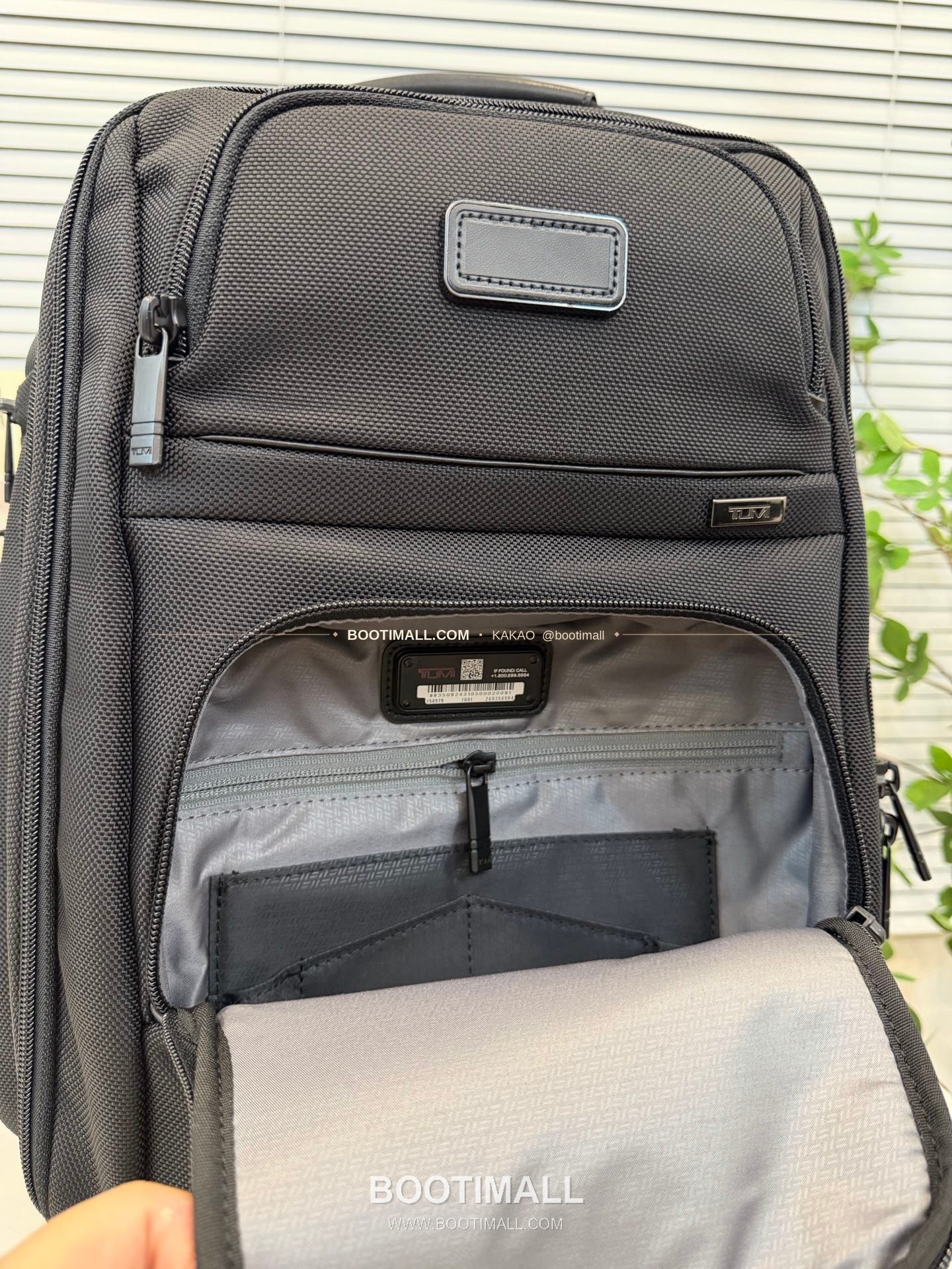 투미 알파4 FXT 나일론 멀티포켓 블랙 백팩 Tumi Alpha 4 FXT Nylon Multi Pocket Black Backpack 2603589D4 43cm 6