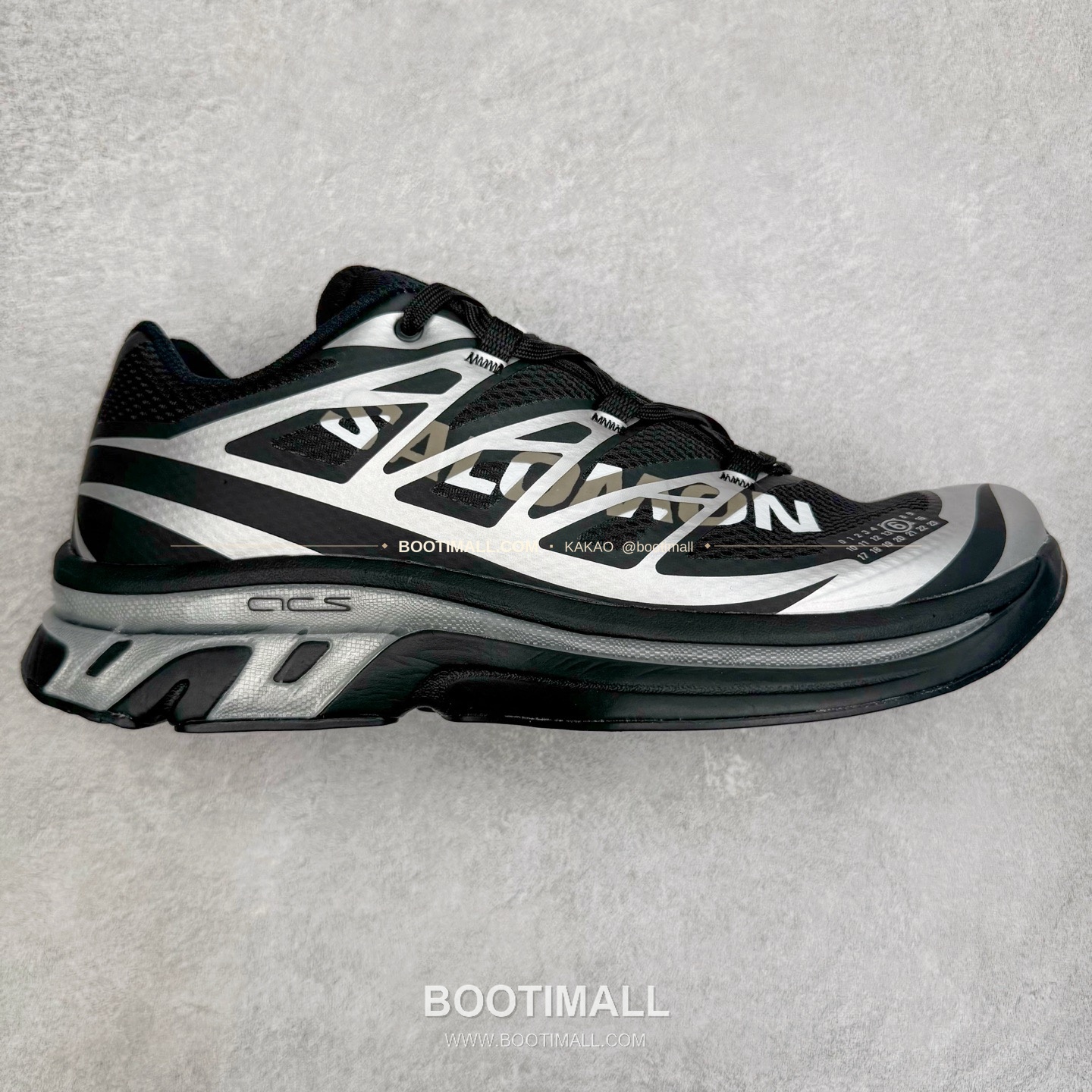 살로몬 RX Slide 3.0 캔버스 쿠션 풋베드 슬라이드 샌들 Salomon RX Slide 3.0 Canvas Cushioned Footbed Slide Sandals 1