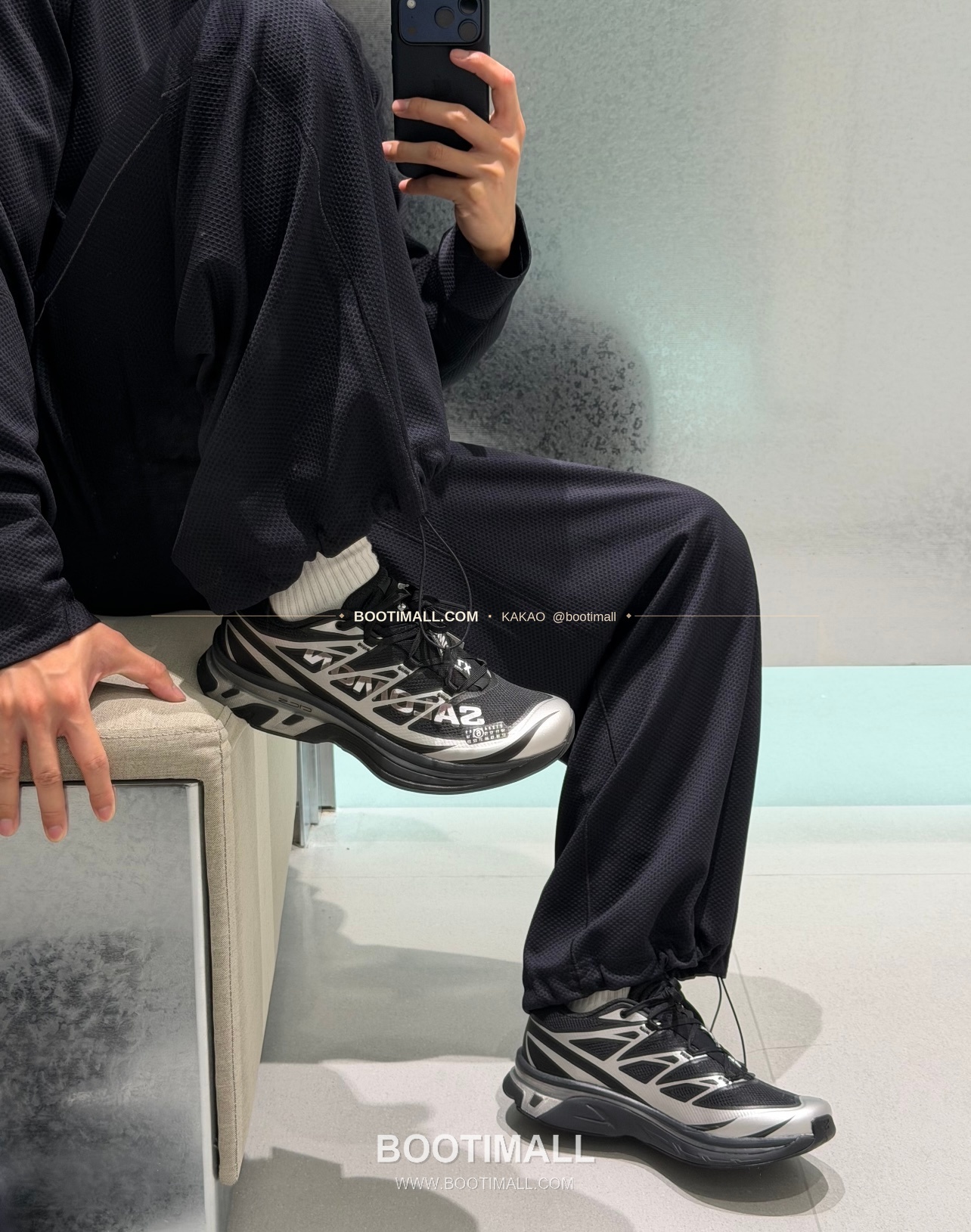 살로몬 RX Slide 3.0 캔버스 쿠션 풋베드 슬라이드 샌들 Salomon RX Slide 3.0 Canvas Cushioned Footbed Slide Sandals 6