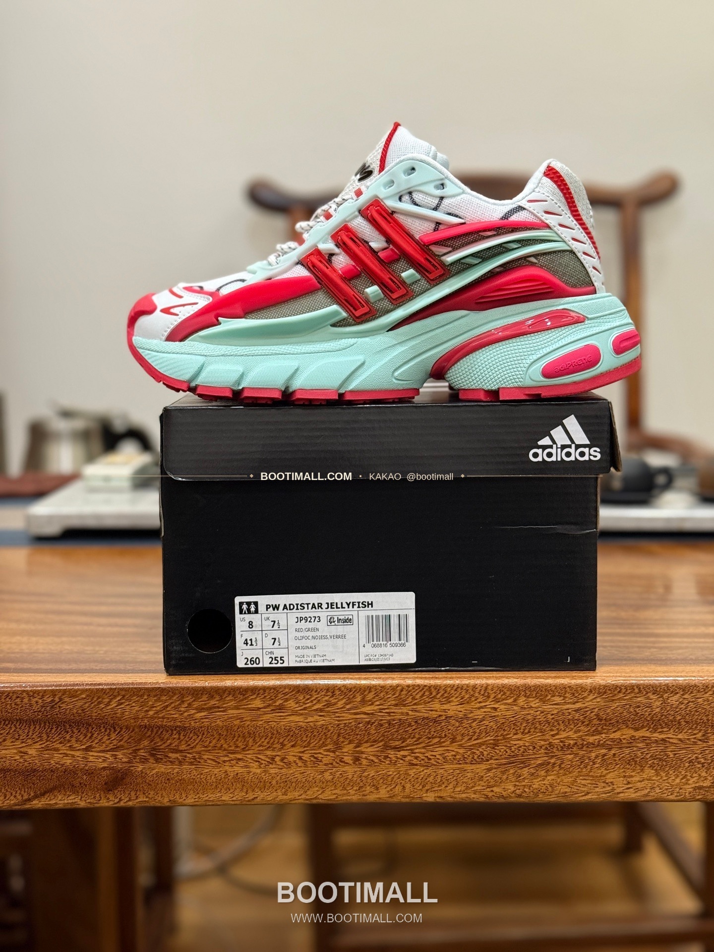 아디다스 2026SS 메쉬 젤리피쉬 로우탑 러닝 스니커즈 Adidas 2026 SS Mesh Jellyfish Low-Top Running Sneakers 1