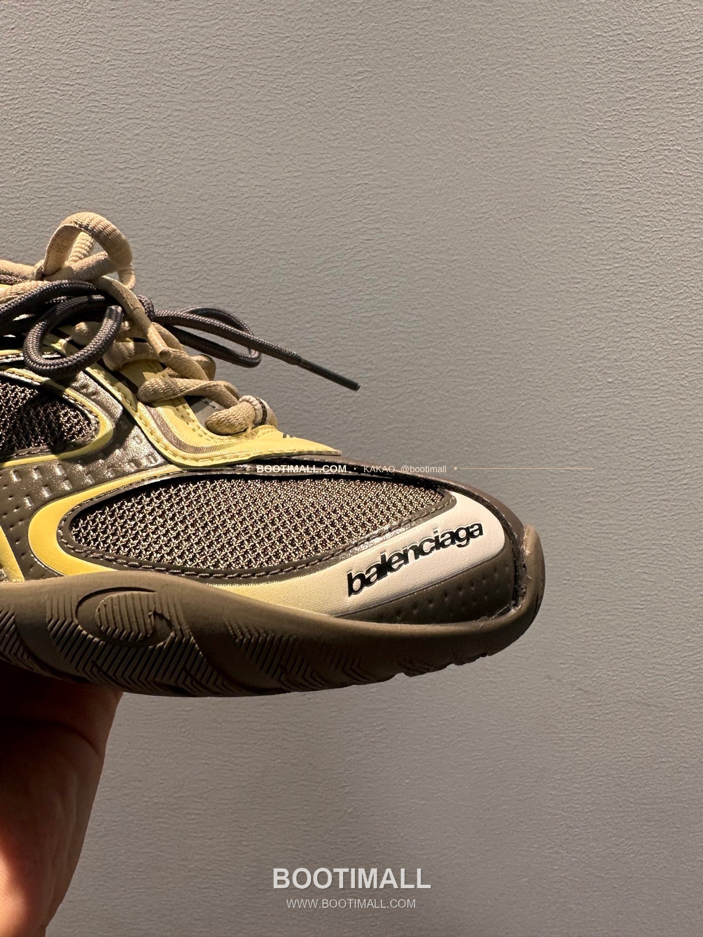 발렌시아가 Radar 2026SS 메쉬 카프스킨 로우탑 스니커즈 Balenciaga Radar 2026 SS Mesh Calfskin Low-Top Sneakers 2cm 6