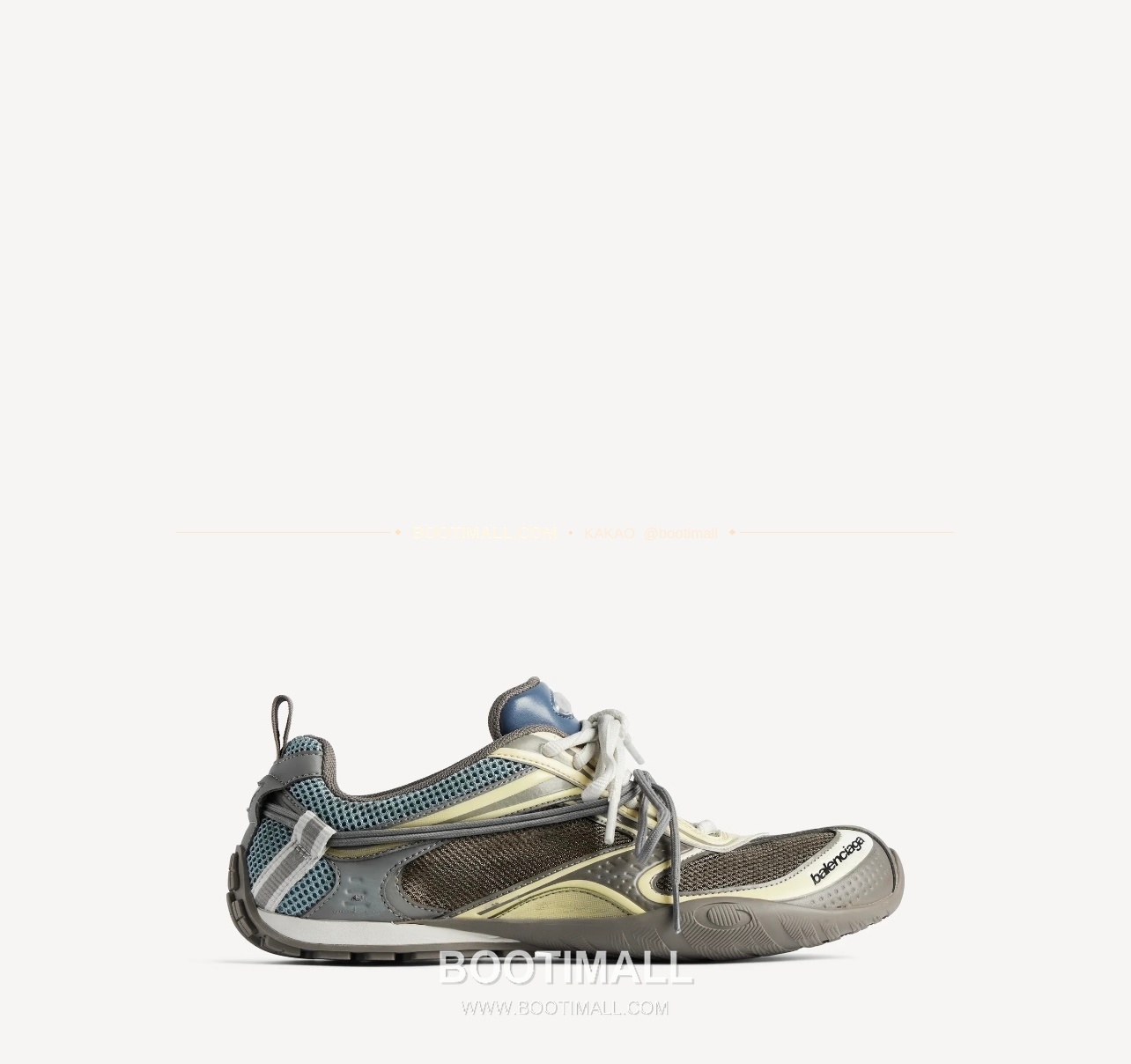 발렌시아가 Radar 2026SS 메쉬 카프스킨 로우탑 스니커즈 Balenciaga Radar 2026 SS Mesh Calfskin Low-Top Sneakers 2cm 1