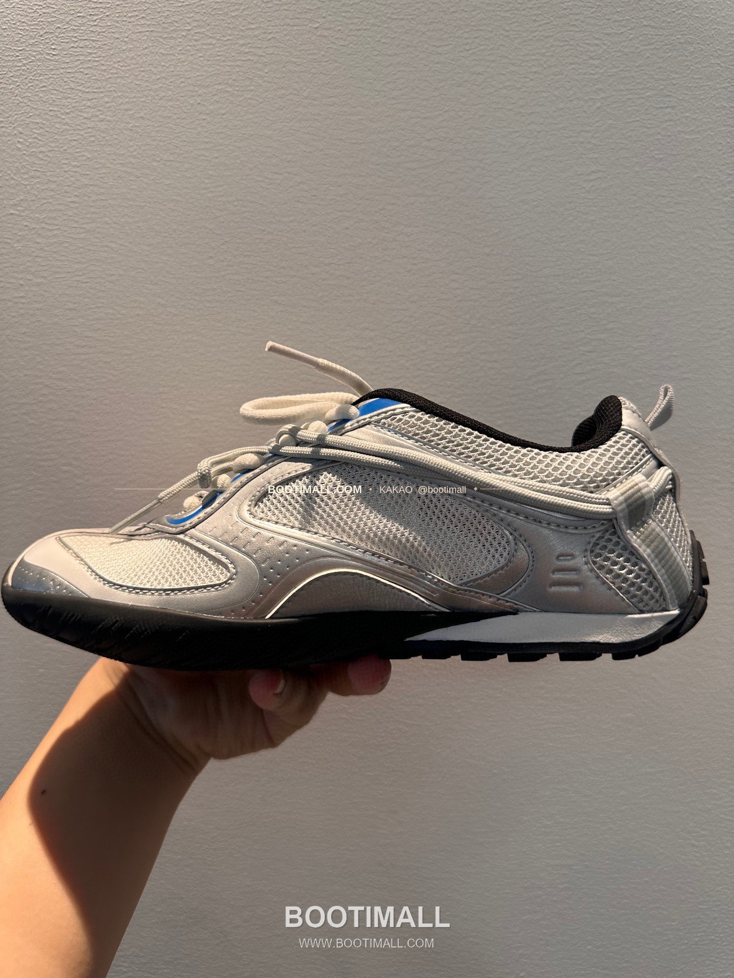 발렌시아가 Radar 2026SS 메쉬 카프스킨 로우탑 스니커즈 Balenciaga Radar 2026 SS Mesh Calfskin Low-Top Sneakers 2cm 11
