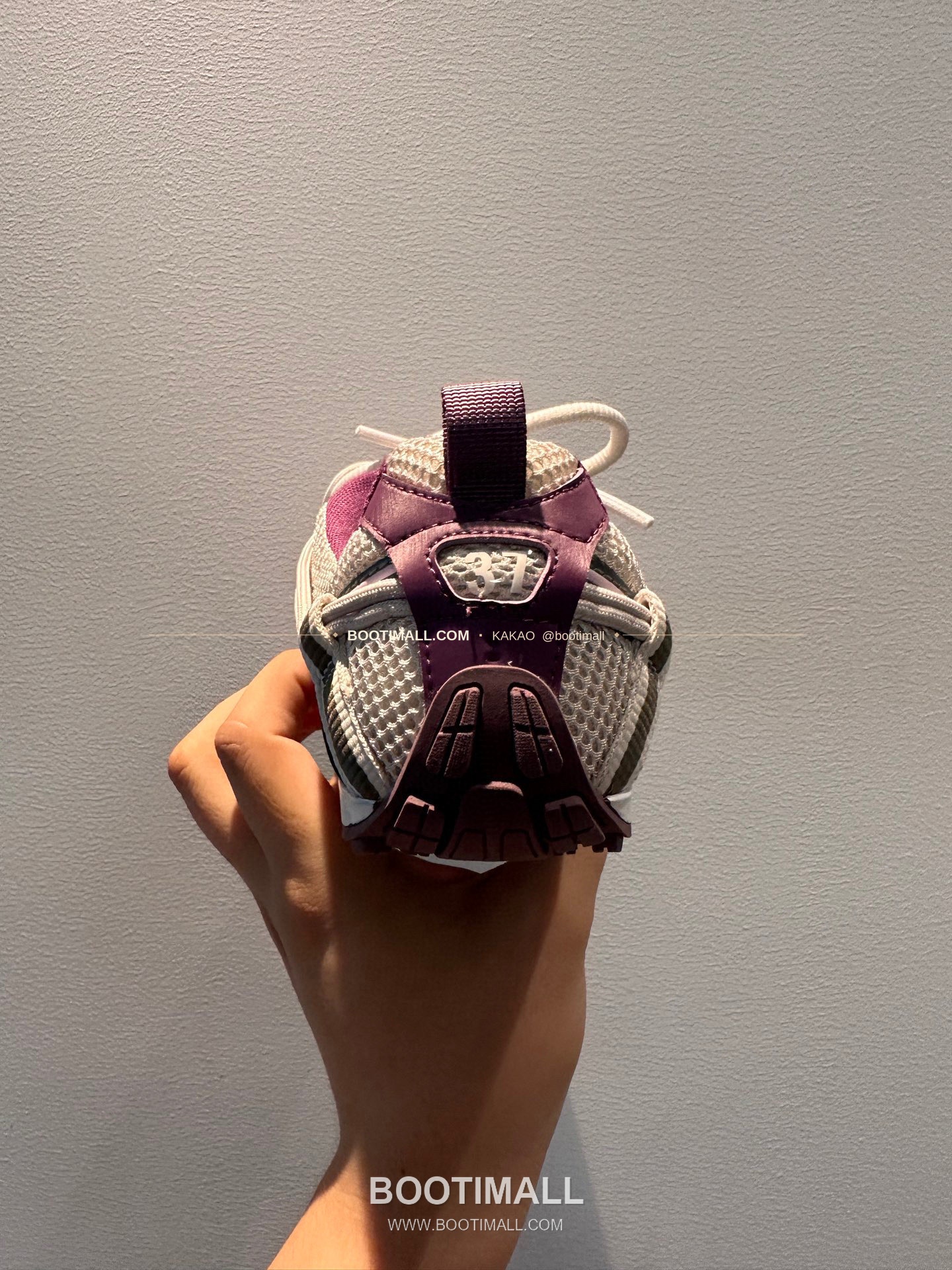 발렌시아가 Radar 2026SS 메쉬 카프스킨 로우탑 스니커즈 Balenciaga Radar 2026 SS Mesh Calfskin Low-Top Sneakers 2cm 4