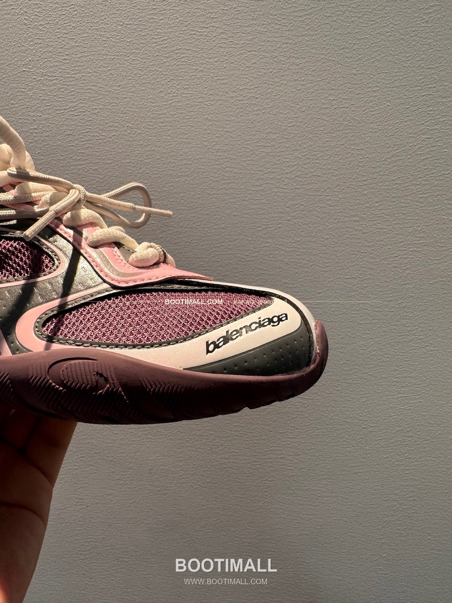 발렌시아가 Radar 2026SS 메쉬 카프스킨 로우탑 스니커즈 Balenciaga Radar 2026 SS Mesh Calfskin Low-Top Sneakers 2cm 6