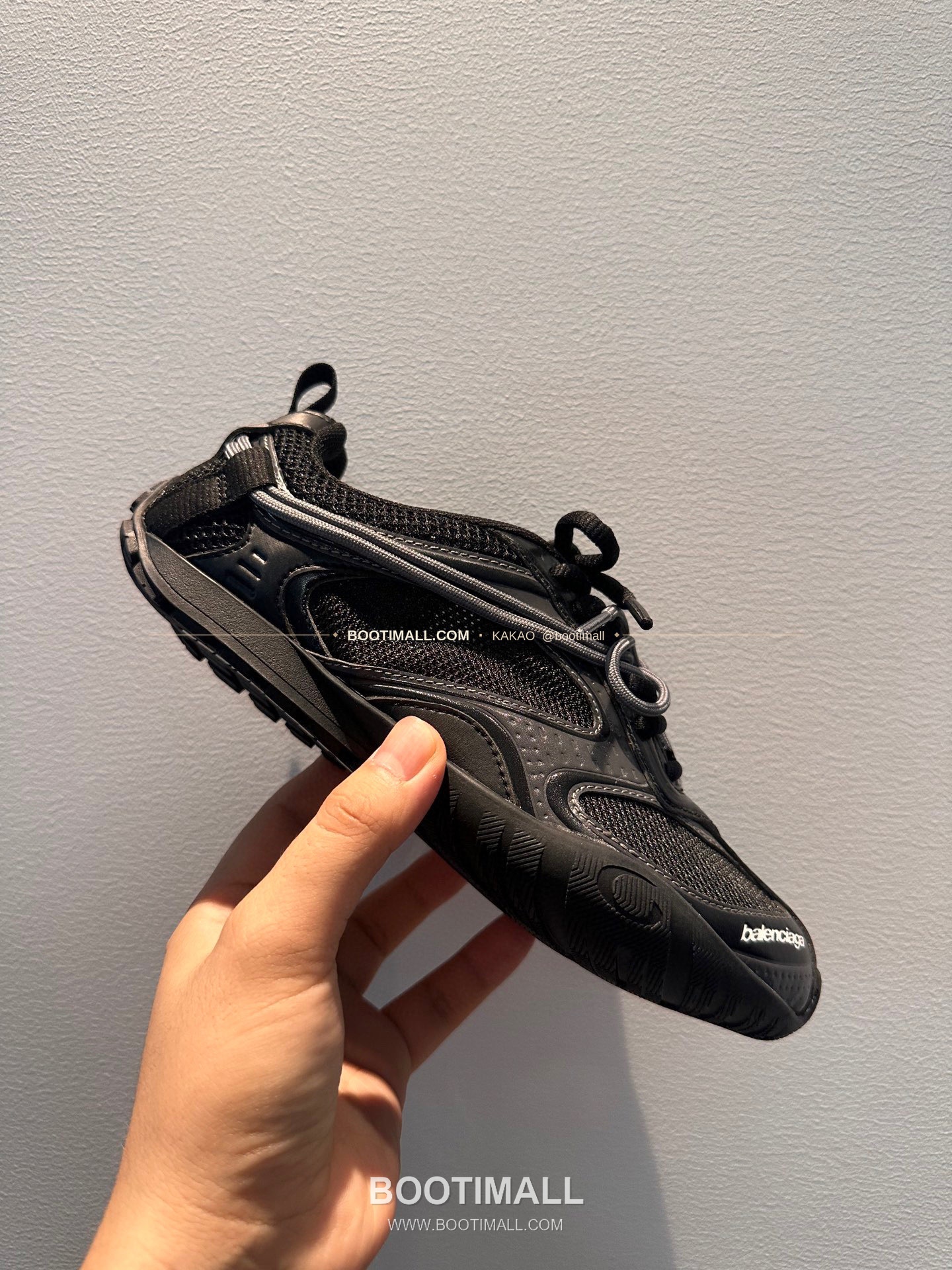 발렌시아가 Radar 2026SS 메쉬 카프스킨 로우탑 스니커즈 Balenciaga Radar 2026 SS Mesh Calfskin Low-Top Sneakers 2cm 1