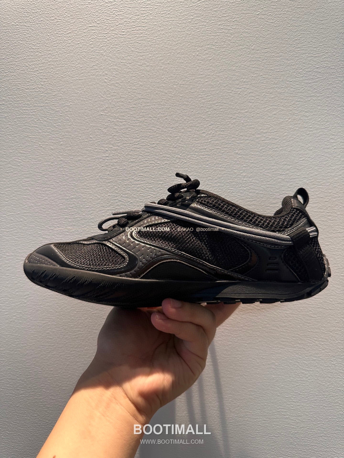 발렌시아가 Radar 2026SS 메쉬 카프스킨 로우탑 스니커즈 Balenciaga Radar 2026 SS Mesh Calfskin Low-Top Sneakers 2cm 3