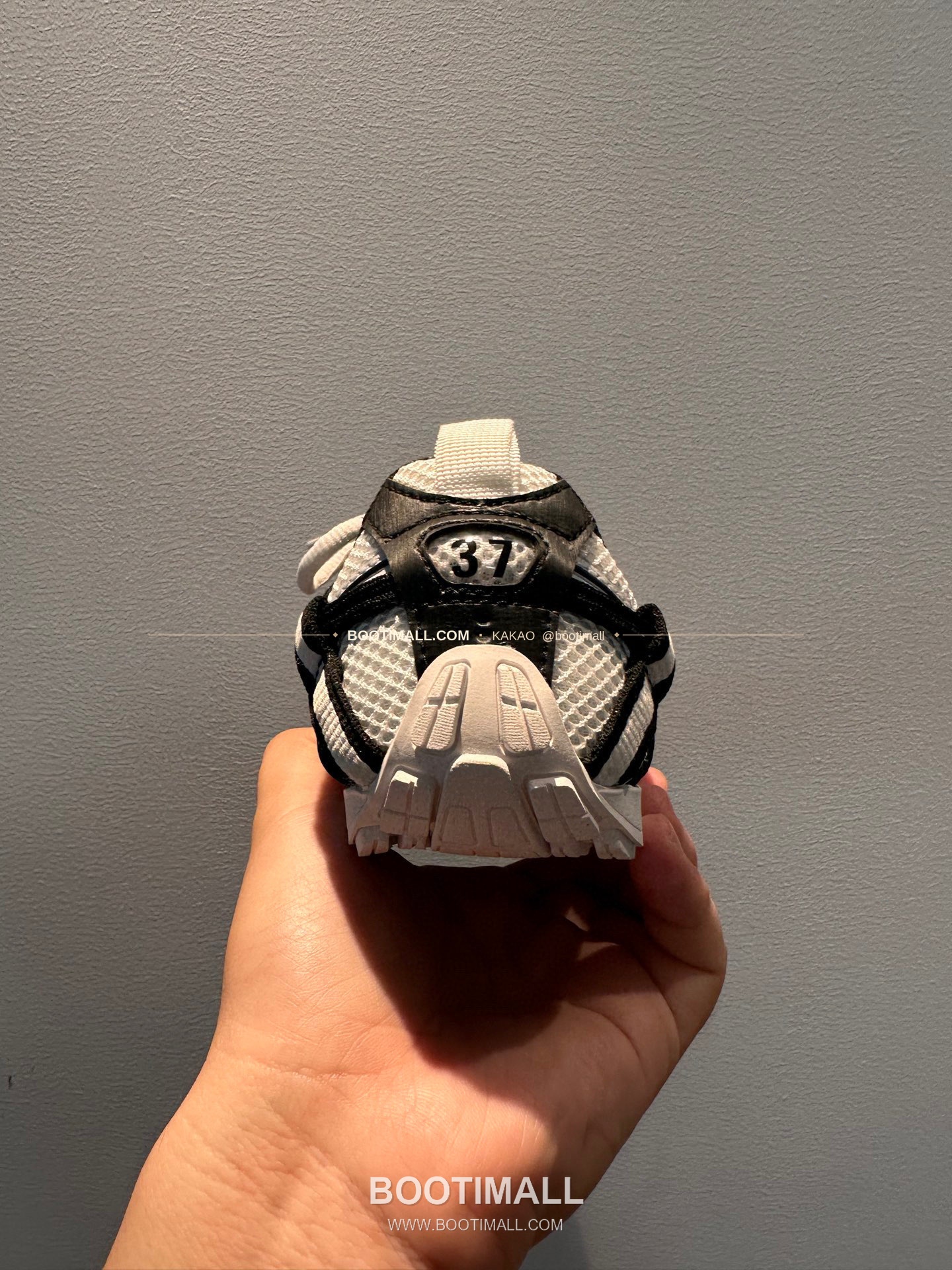 발렌시아가 Radar 2026SS 메쉬 카프스킨 로우탑 스니커즈 Balenciaga Radar 2026 SS Mesh Calfskin Low-Top Sneakers 2cm 4