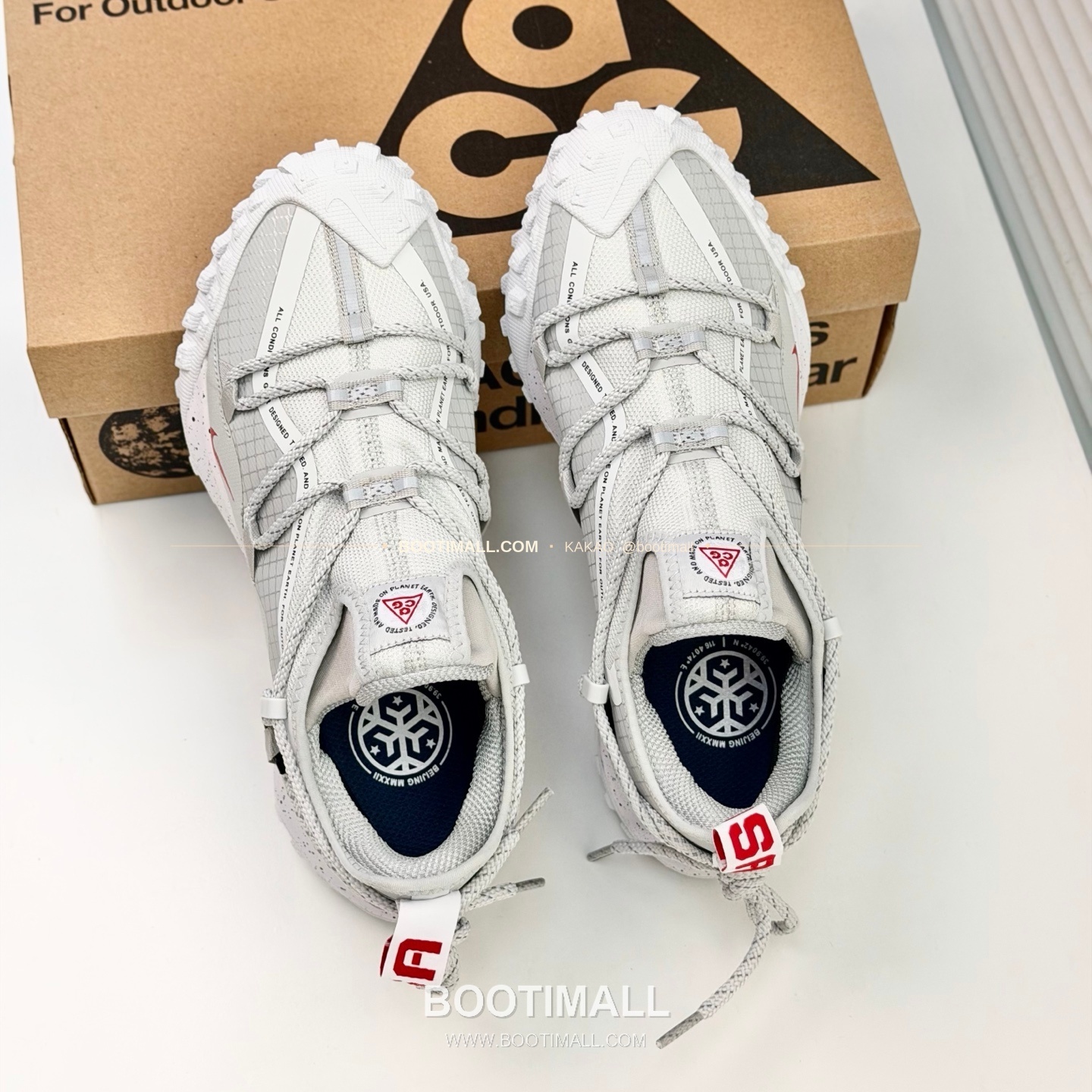 나이키 ACG 2026SS 메쉬 레더 믹스 컬러 블록 스니커즈 Nike ACG 2026 SS Mesh Leather Color Block Sneakers 5