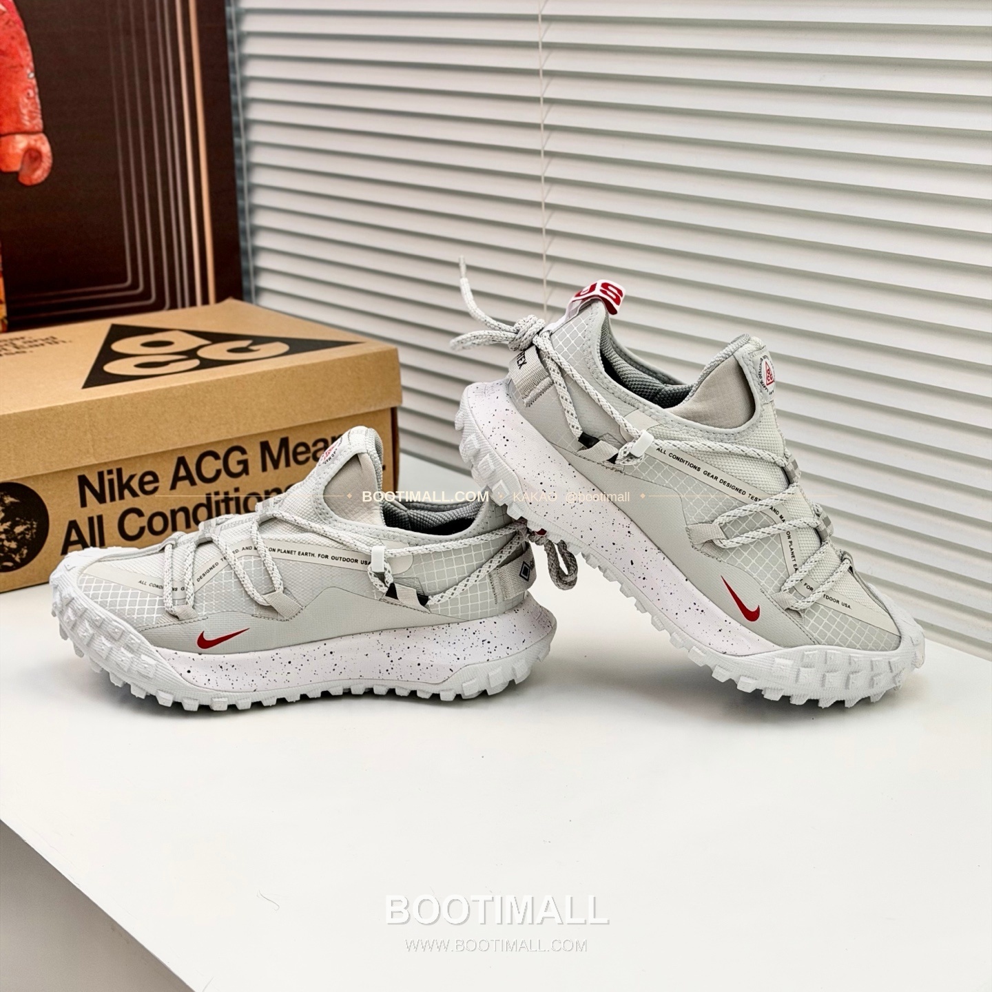 나이키 ACG 2026SS 메쉬 레더 믹스 컬러 블록 스니커즈 Nike ACG 2026 SS Mesh Leather Color Block Sneakers 6