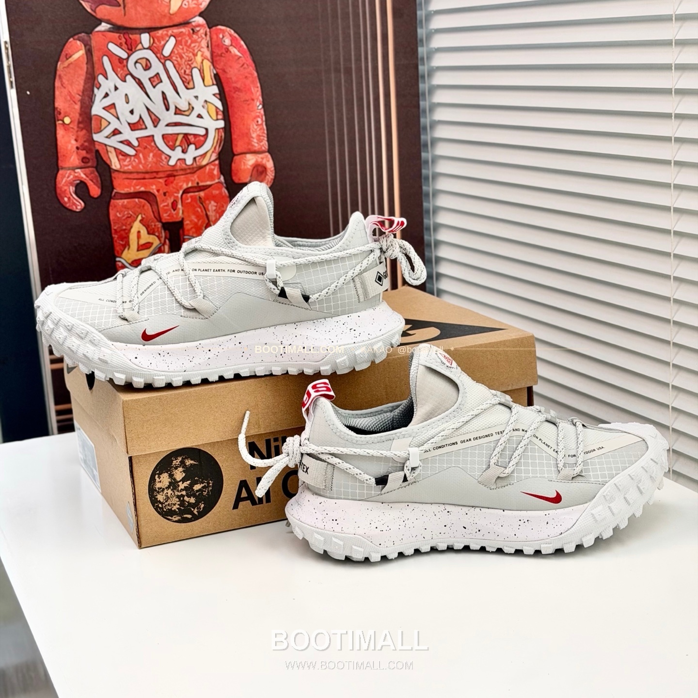 나이키 ACG 2026SS 메쉬 레더 믹스 컬러 블록 스니커즈 Nike ACG 2026 SS Mesh Leather Color Block Sneakers 7