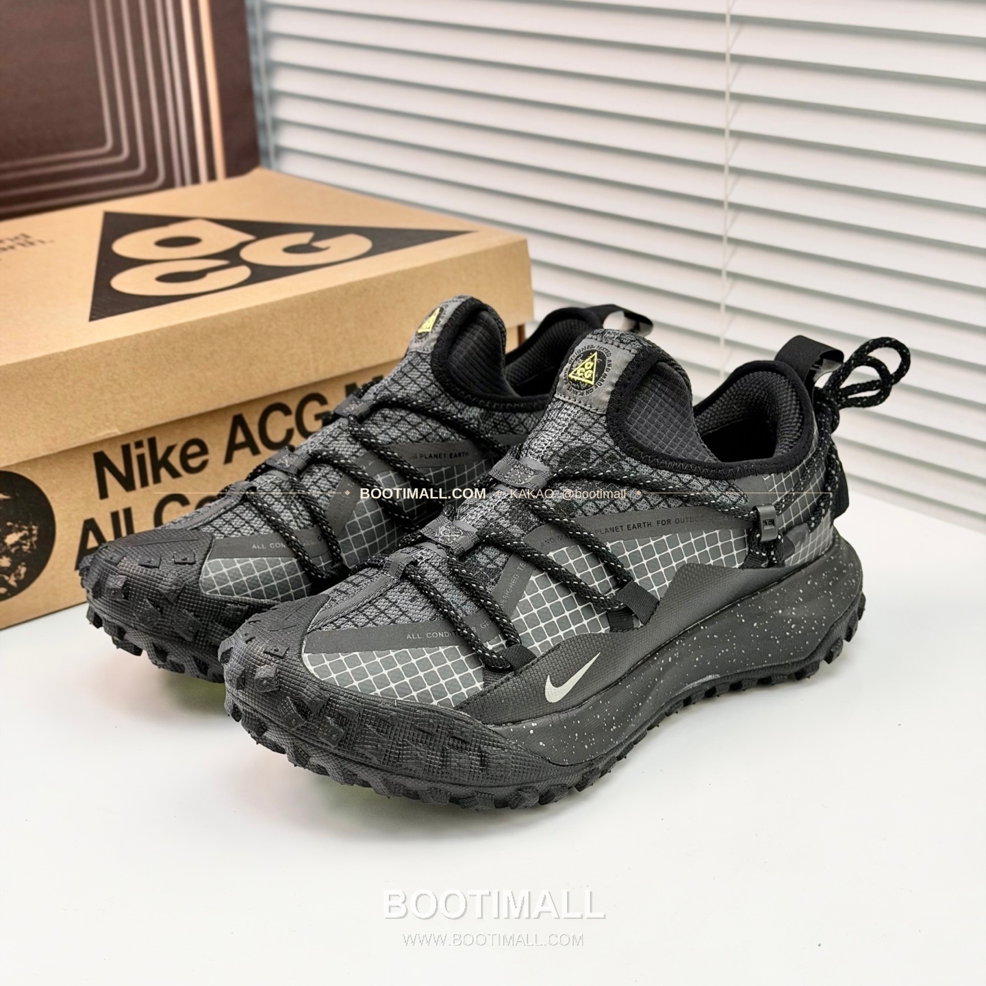 나이키 ACG 2026SS 메쉬 레더 믹스 컬러 블록 스니커즈 Nike ACG 2026 SS Mesh Leather Color Block Sneakers 2