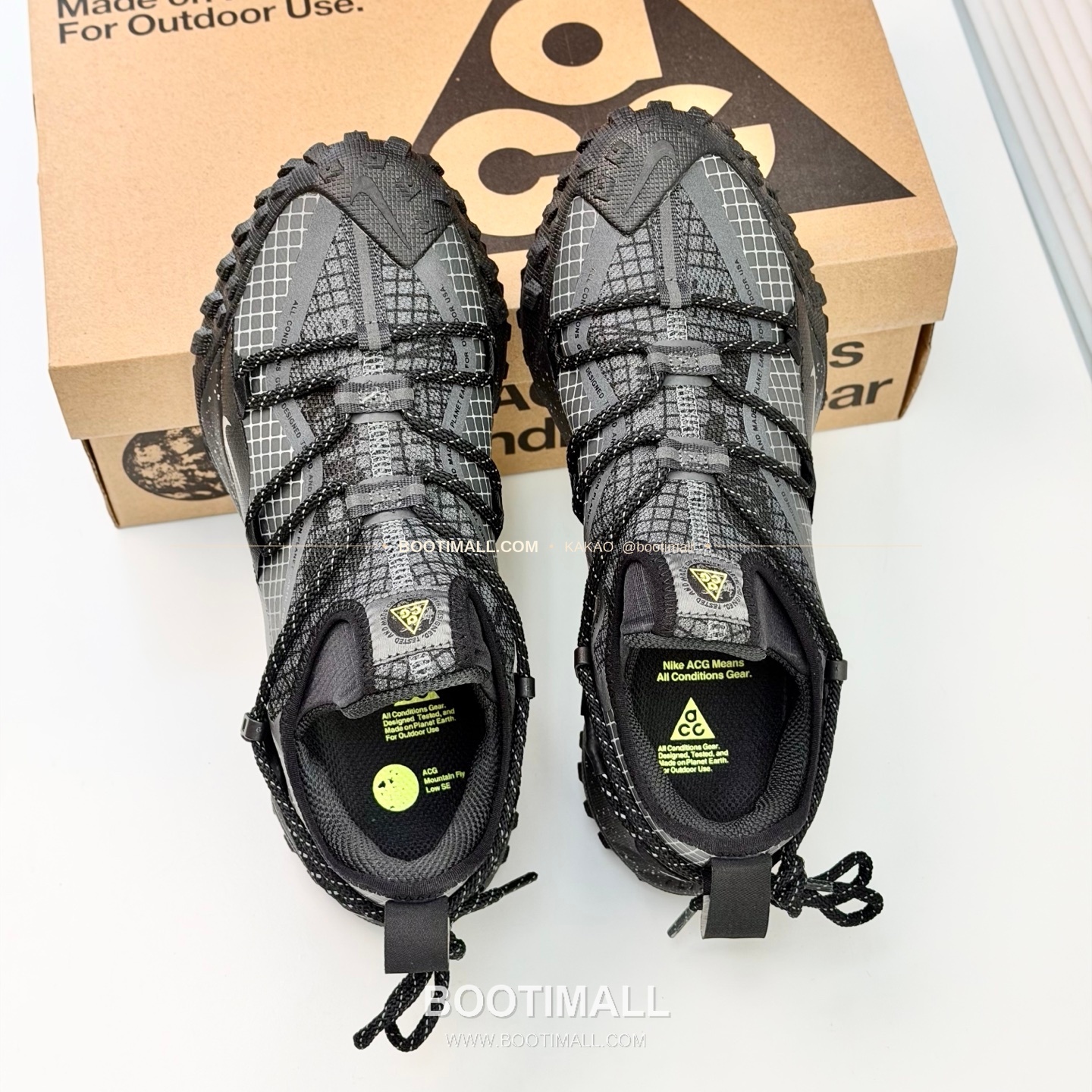 나이키 ACG 2026SS 메쉬 레더 믹스 컬러 블록 스니커즈 Nike ACG 2026 SS Mesh Leather Color Block Sneakers 5