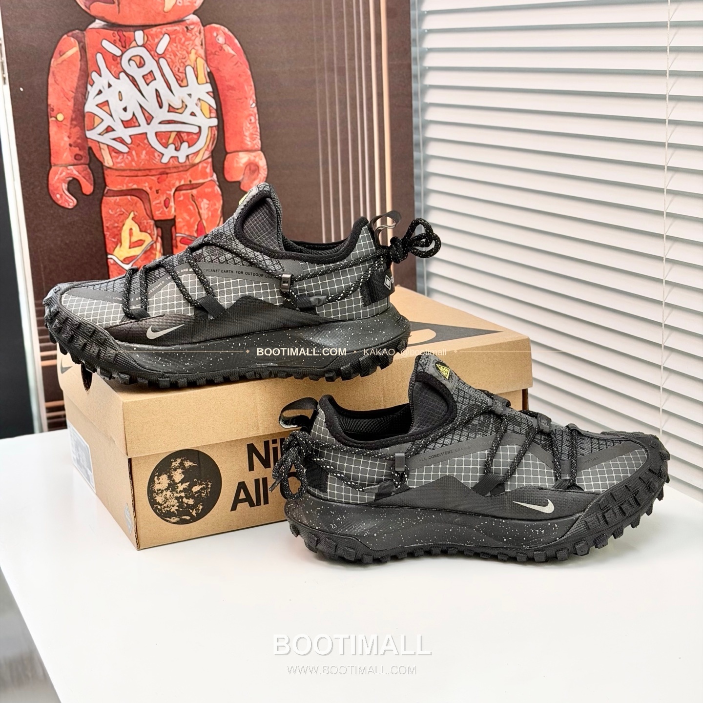 나이키 ACG 2026SS 메쉬 레더 믹스 컬러 블록 스니커즈 Nike ACG 2026 SS Mesh Leather Color Block Sneakers 7