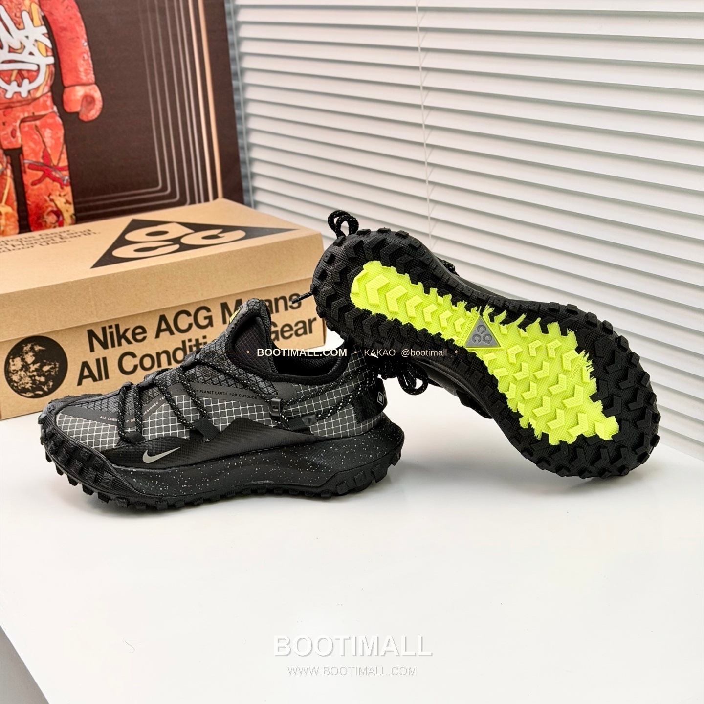 나이키 ACG 2026SS 메쉬 레더 믹스 컬러 블록 스니커즈 Nike ACG 2026 SS Mesh Leather Color Block Sneakers 8