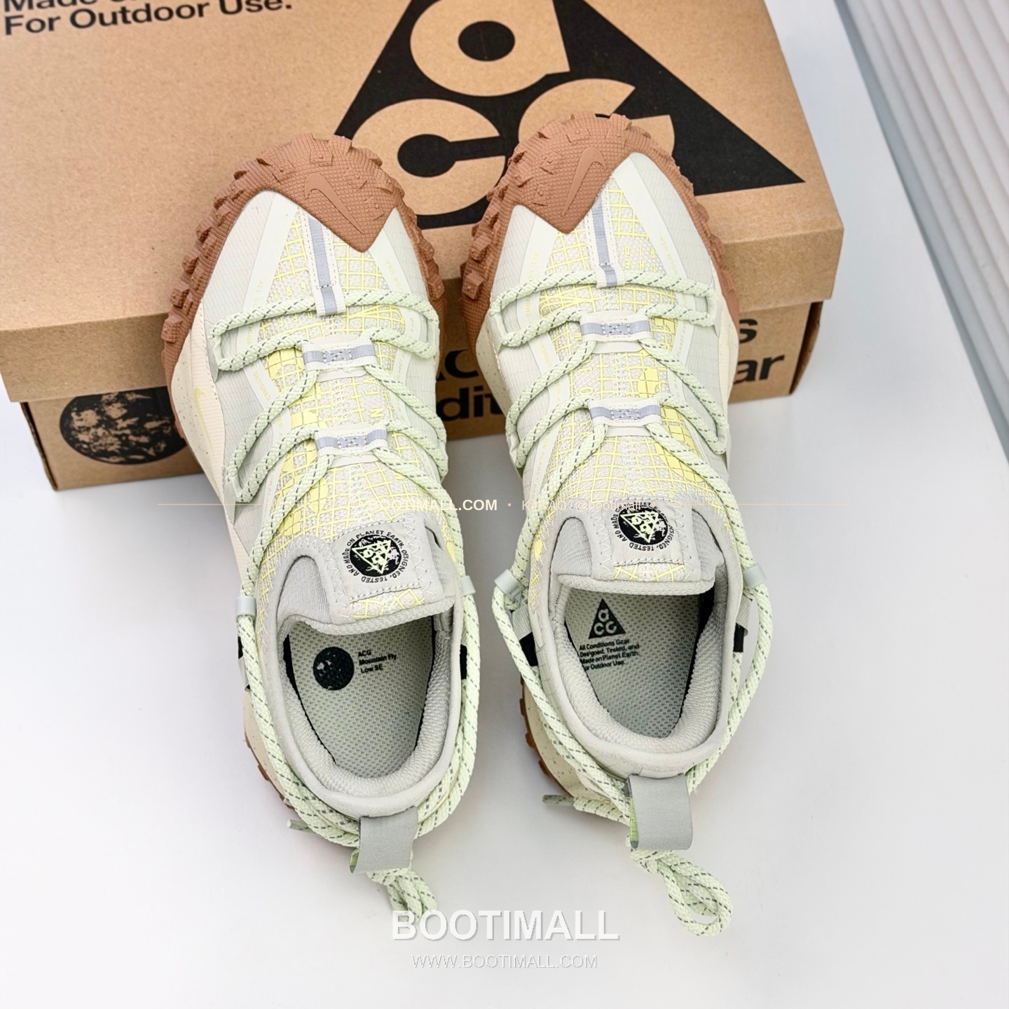 나이키 ACG 2026SS 메쉬 레더 믹스 컬러 블록 스니커즈 Nike ACG 2026 SS Mesh Leather Color Block Sneakers 5