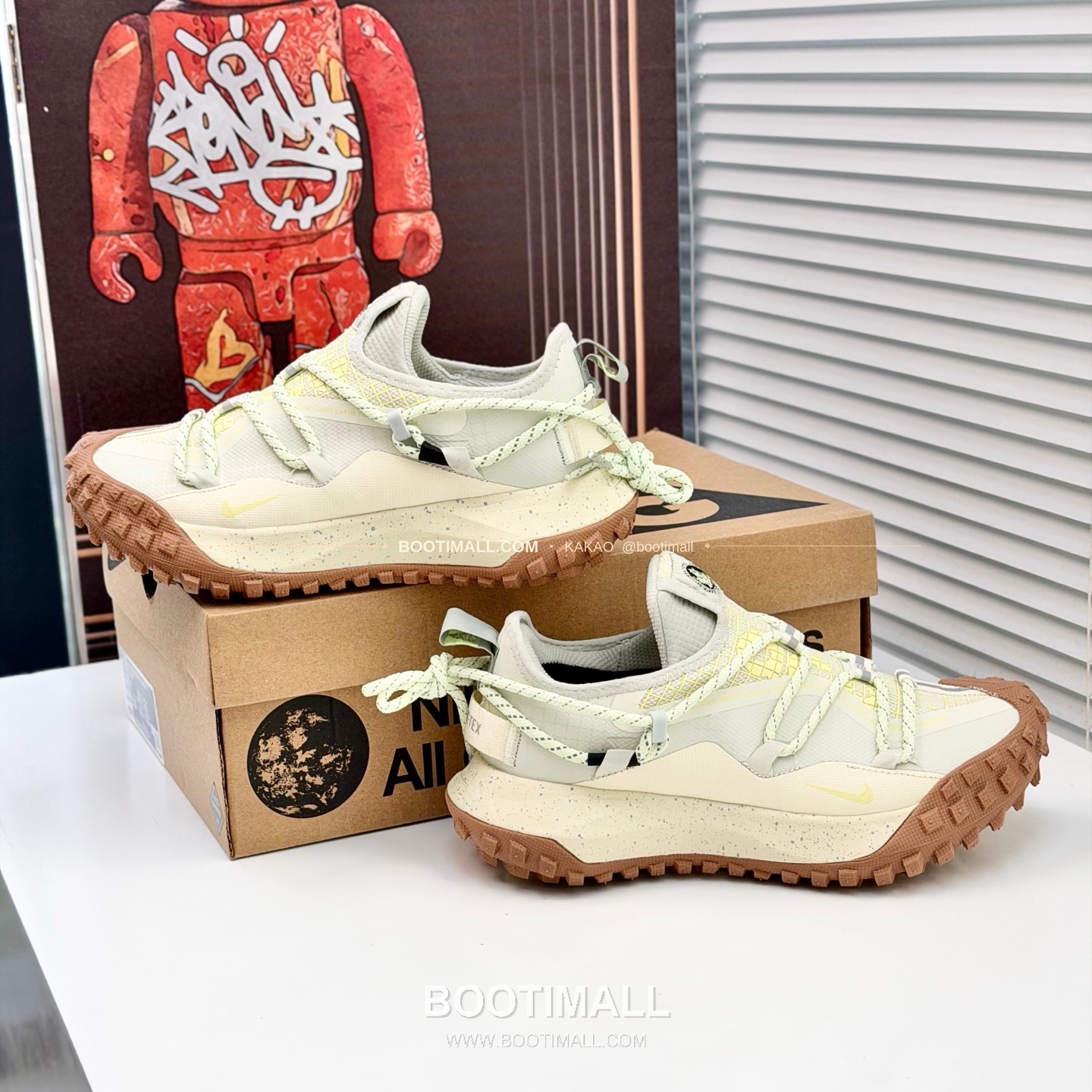 나이키 ACG 2026SS 메쉬 레더 믹스 컬러 블록 스니커즈 Nike ACG 2026 SS Mesh Leather Color Block Sneakers 7