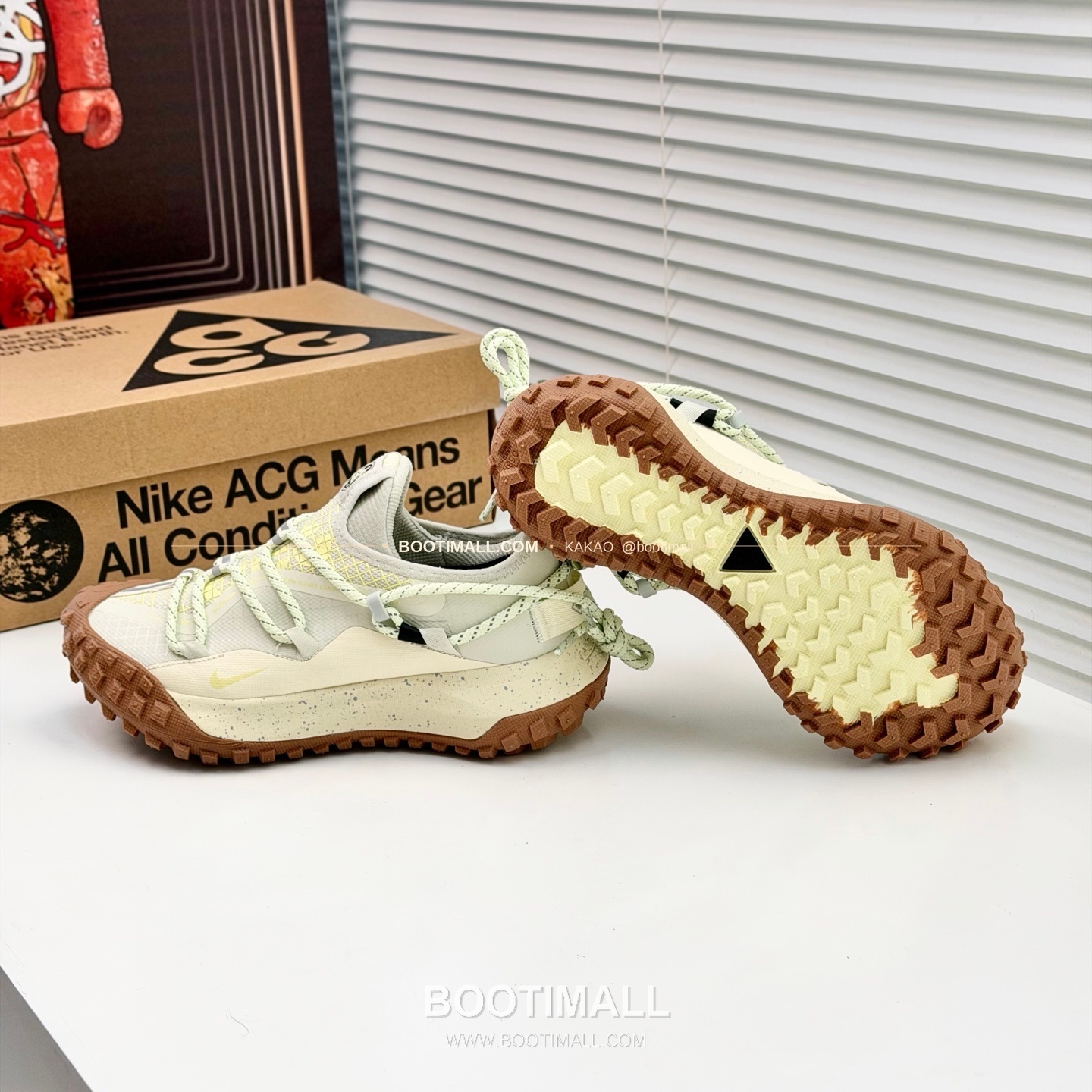 나이키 ACG 2026SS 메쉬 레더 믹스 컬러 블록 스니커즈 Nike ACG 2026 SS Mesh Leather Color Block Sneakers 8