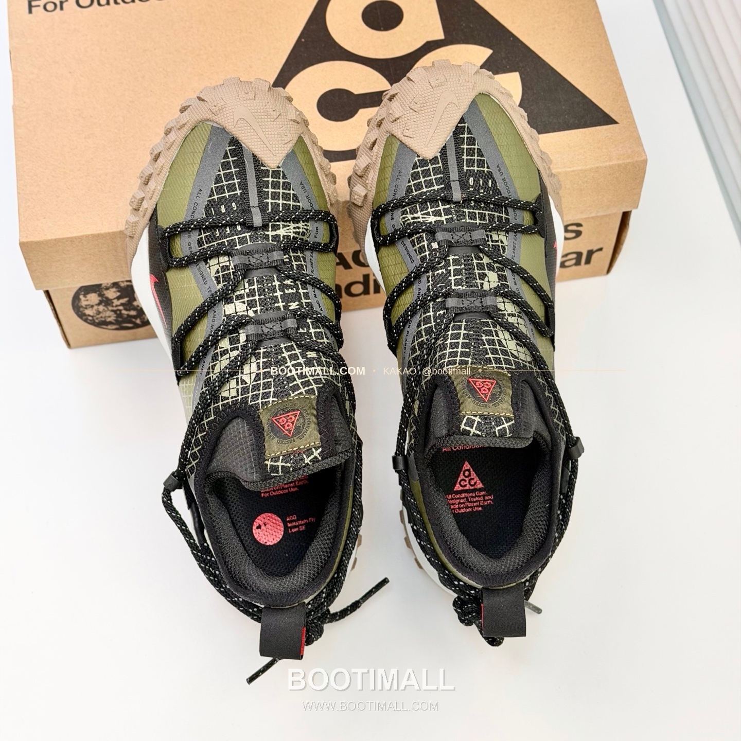 나이키 ACG 2026SS 메쉬 레더 믹스 컬러 블록 스니커즈 Nike ACG 2026 SS Mesh Leather Color Block Sneakers 5