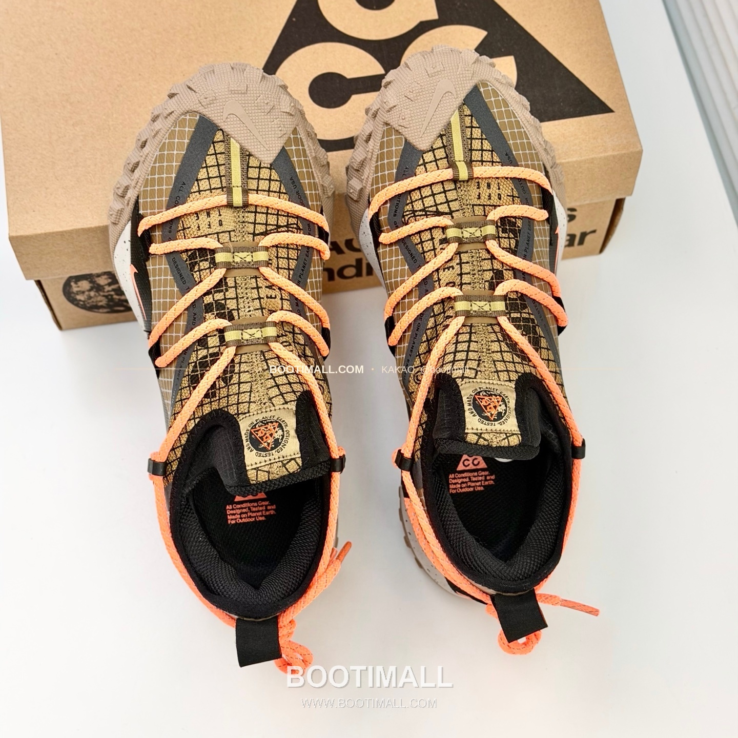 나이키 ACG 2026SS 메쉬 레더 믹스 컬러 블록 스니커즈 Nike ACG 2026 SS Mesh Leather Color Block Sneakers 5