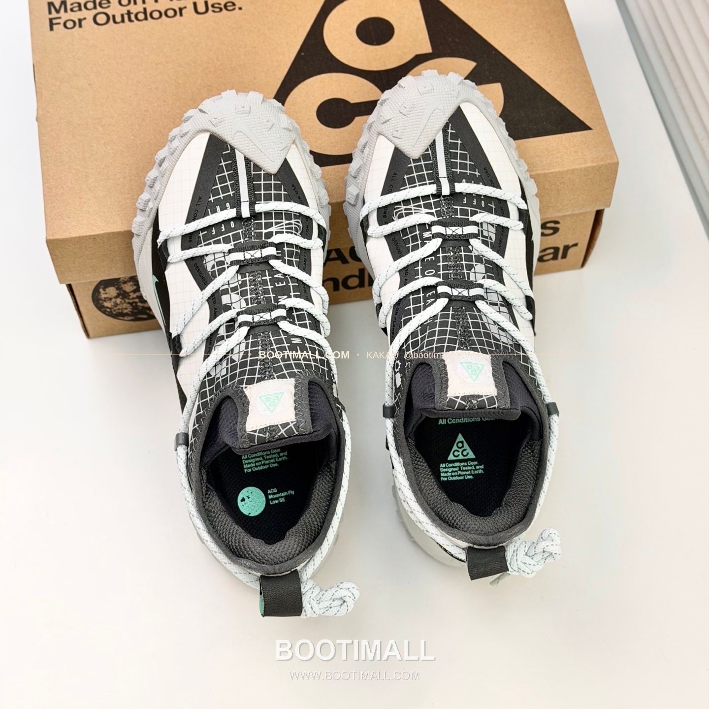 나이키 ACG 2026SS 메쉬 레더 믹스 컬러 블록 스니커즈 Nike ACG 2026 SS Mesh Leather Color Block Sneakers 5