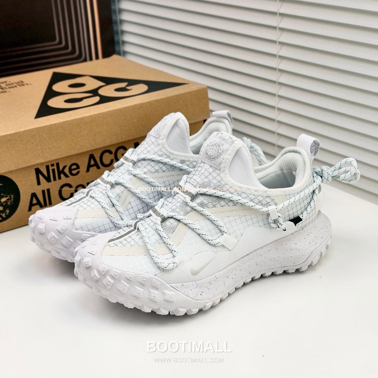 나이키 ACG 2026SS 메쉬 레더 믹스 컬러 블록 스니커즈 Nike ACG 2026 SS Mesh Leather Color Block Sneakers 2