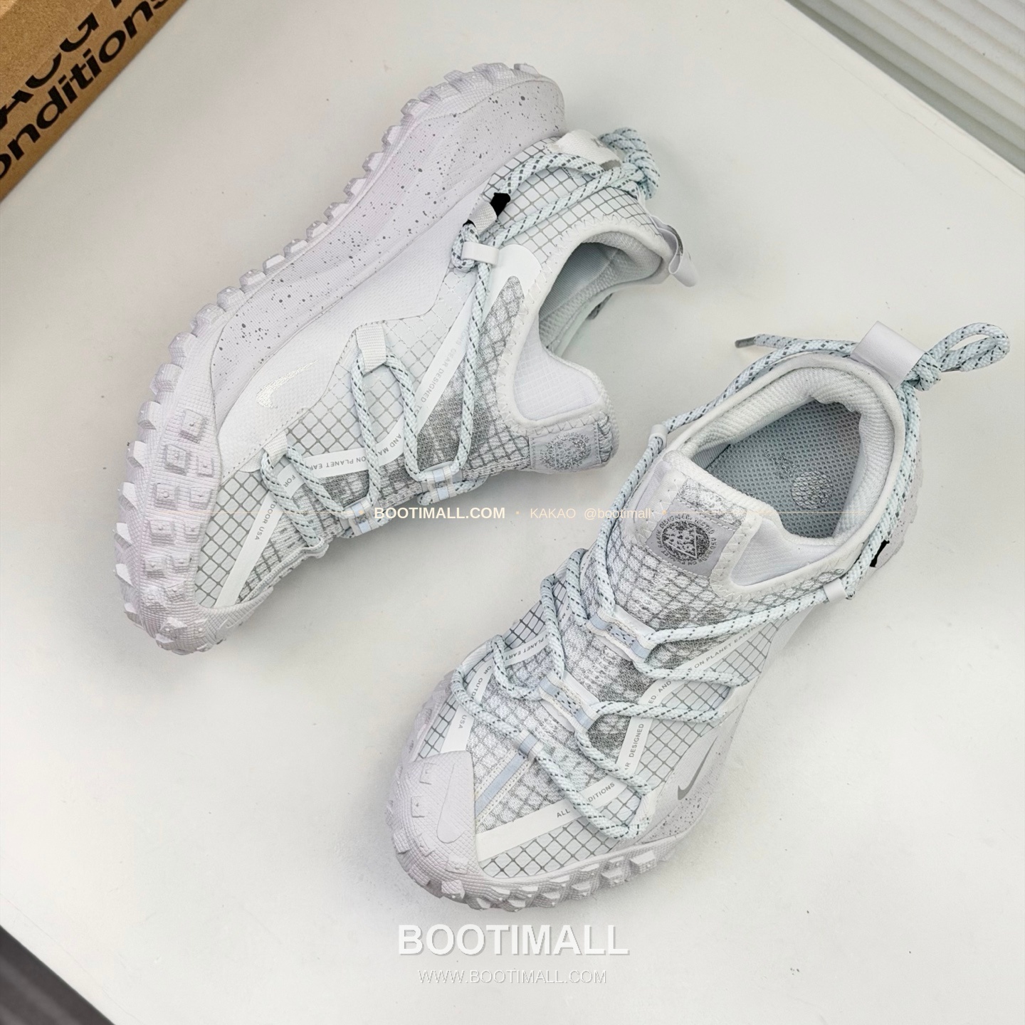 나이키 ACG 2026SS 메쉬 레더 믹스 컬러 블록 스니커즈 Nike ACG 2026 SS Mesh Leather Color Block Sneakers 3