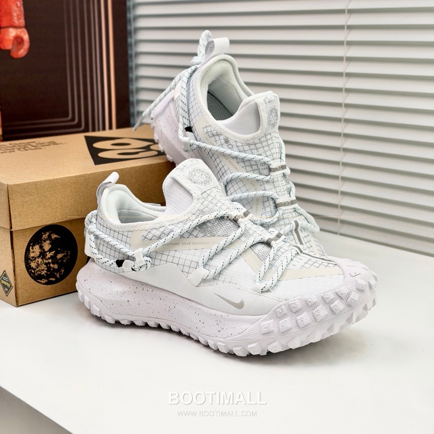 나이키 ACG 2026SS 메쉬 레더 믹스 컬러 블록 스니커즈 Nike ACG 2026 SS Mesh Leather Color Block Sneakers 4